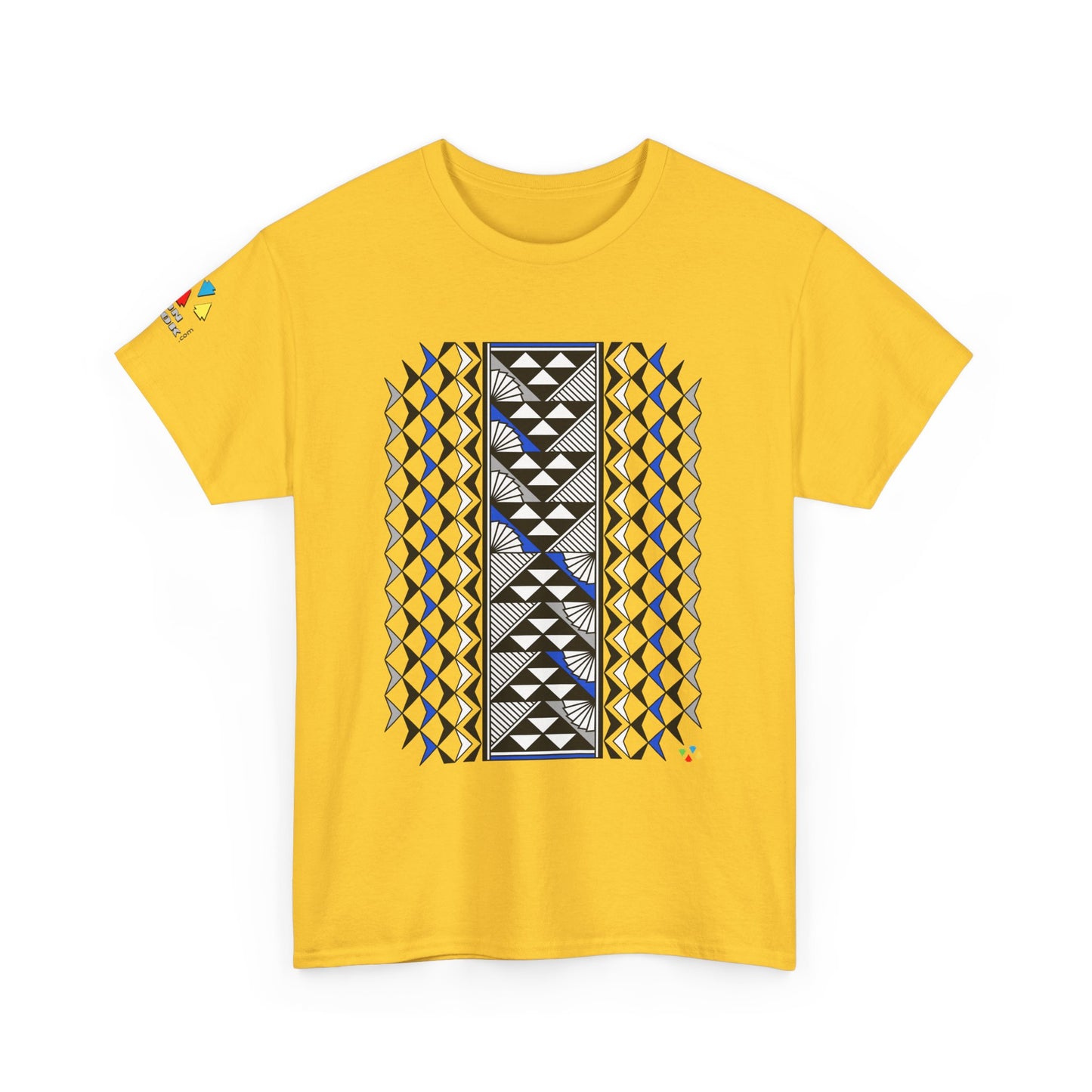 Sun and Rain in Blue/Silver Gildan Unisex Tee