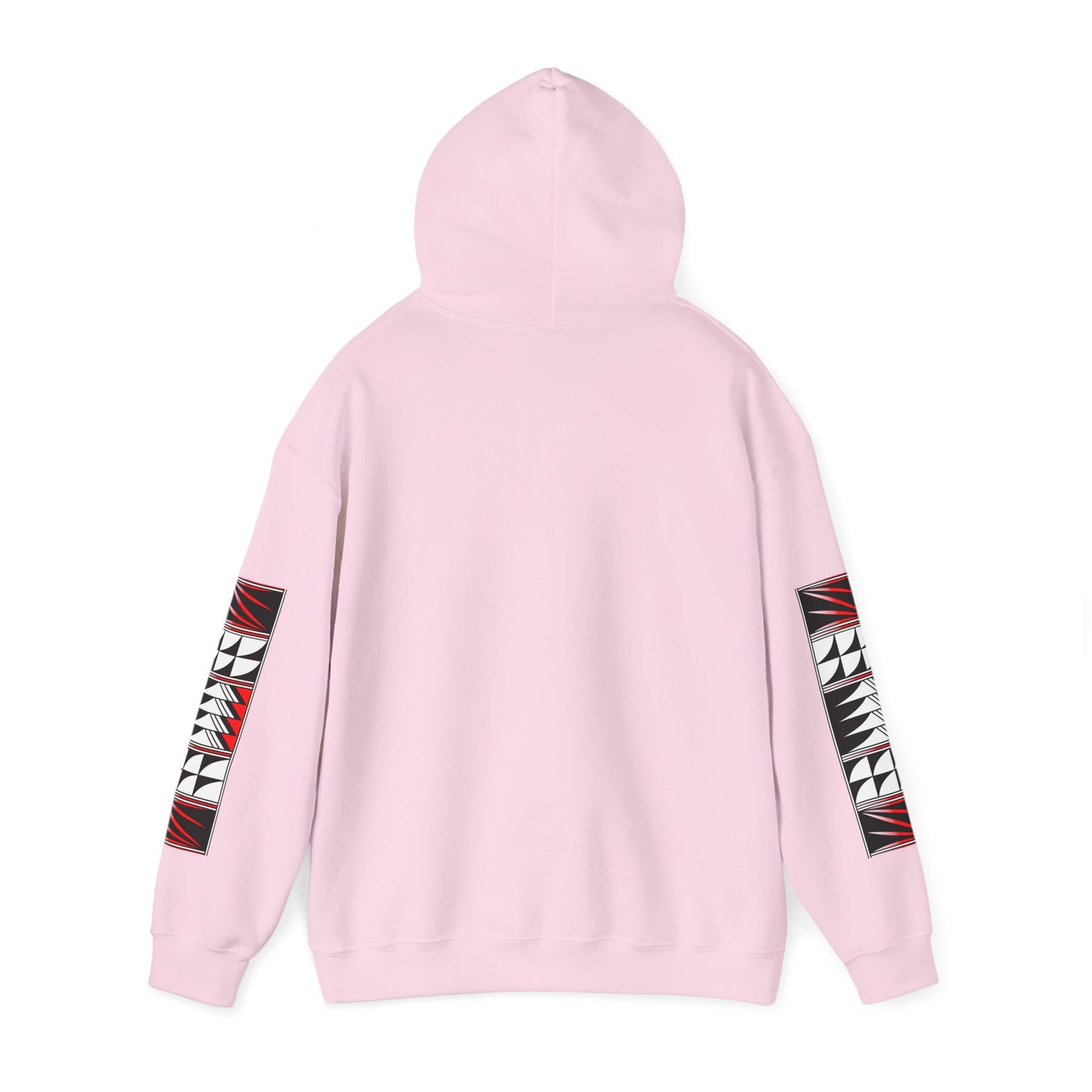 Blessed Feathers in Red Unisex Hoodie