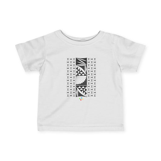 Charcoal Southwest Sunrise Infant Fine Jersey Tee
