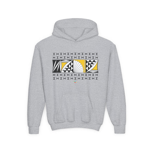 Yellow Southwest Sunrise Youth Heavy Blend Hooded Sweatshirt