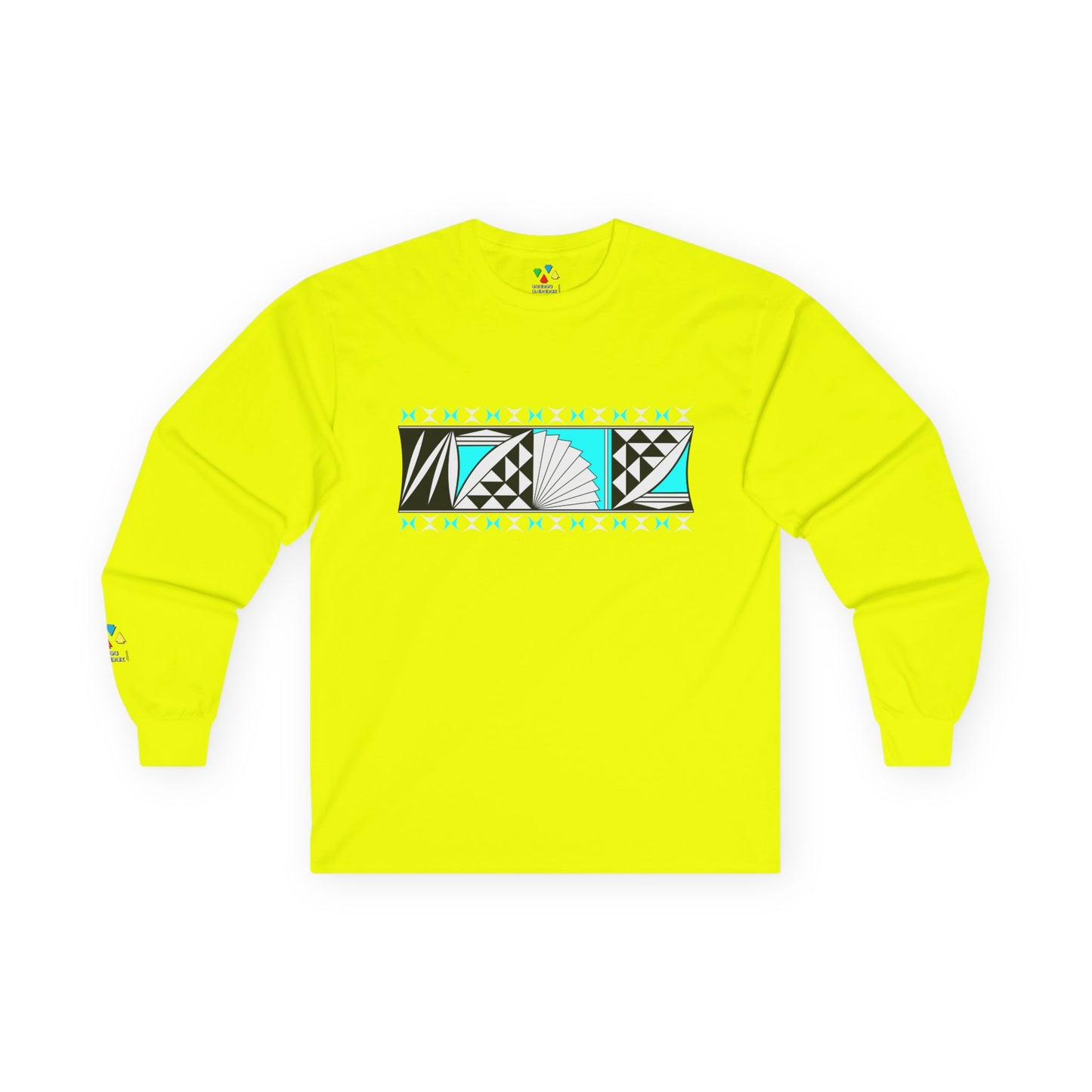Southwest Sunrise in Turquoise Unisex Long Sleeve Tee