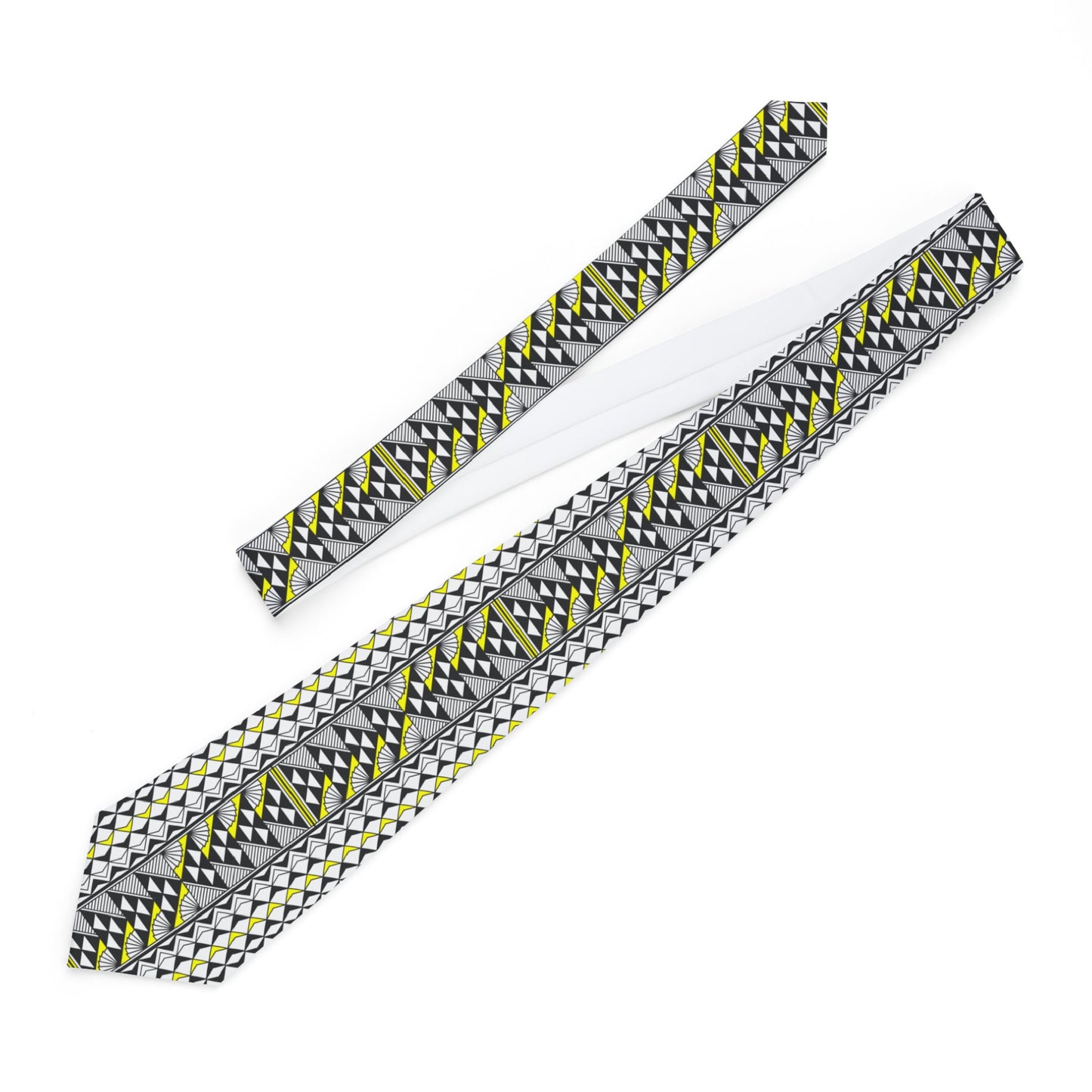 Yellow Sun and Rain Necktie