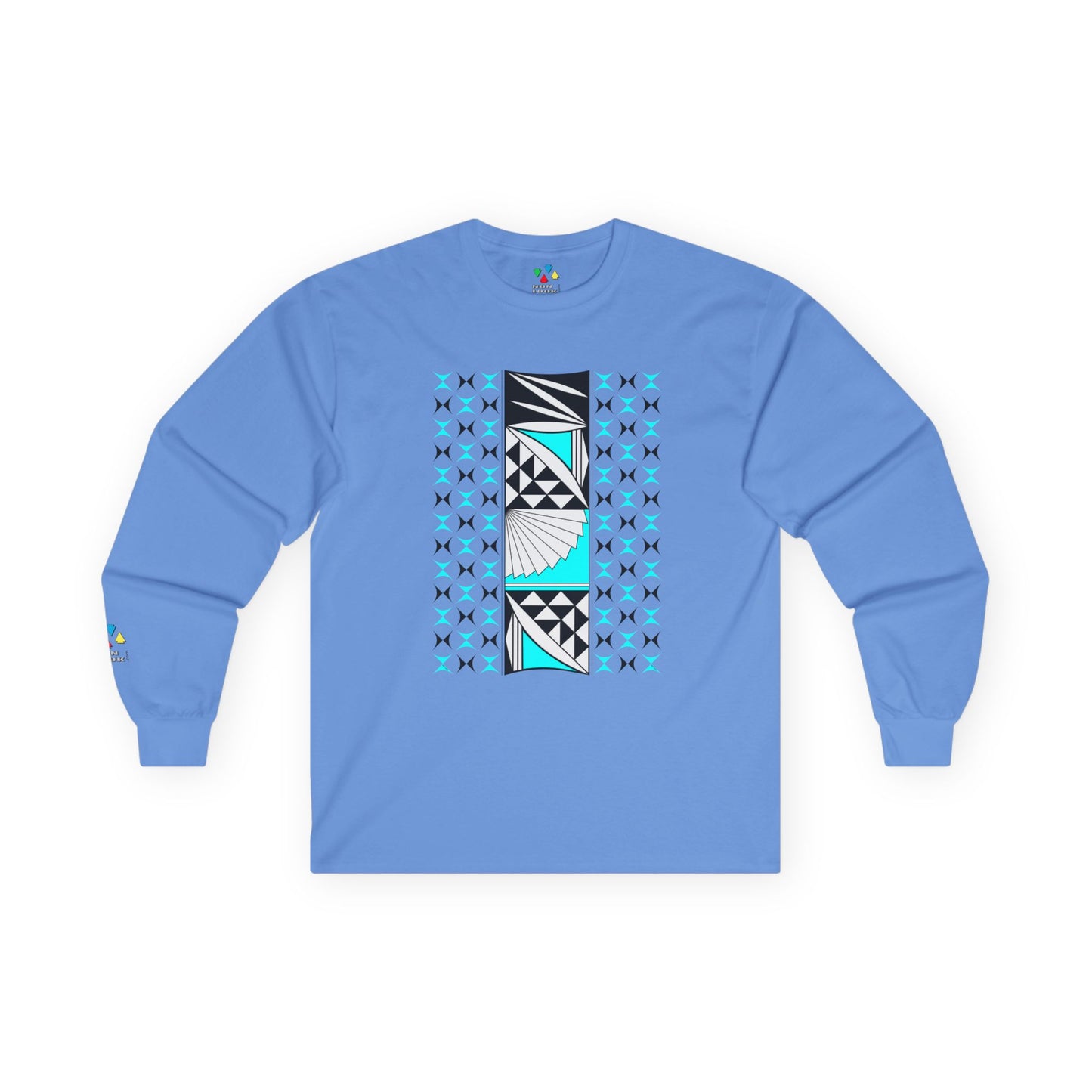 Southwest Sunrise in Turquoise Unisex Long Sleeve Tee