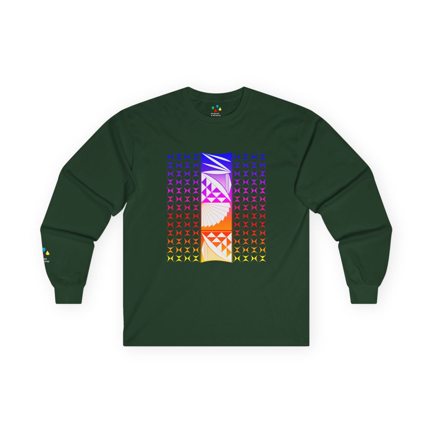 Rainbow Sunrise Unisex Long Sleeve Tee