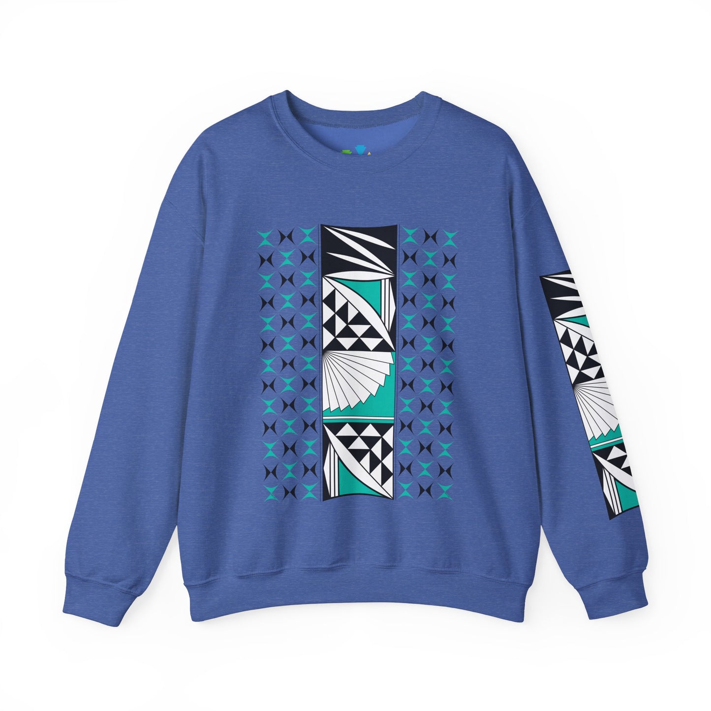 Southwest Sunrise in Aqua Unisex Sweatshirt