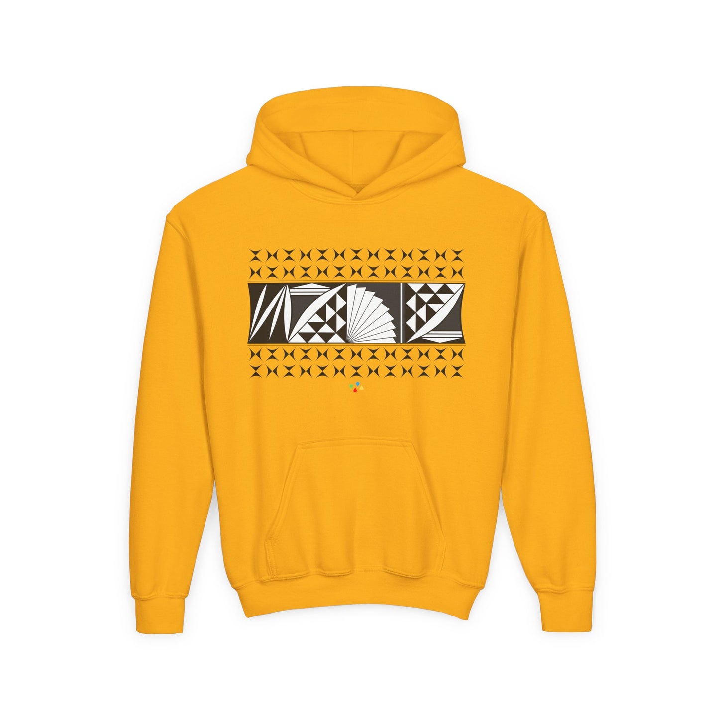 Charcoal Southwest Sunrise Youth Heavy Blend Hooded Sweatshirt