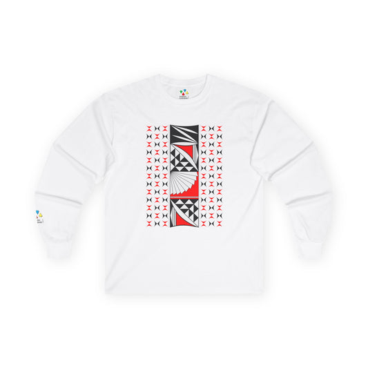 Southwest Sunrise in Red Unisex Long Sleeve Tee