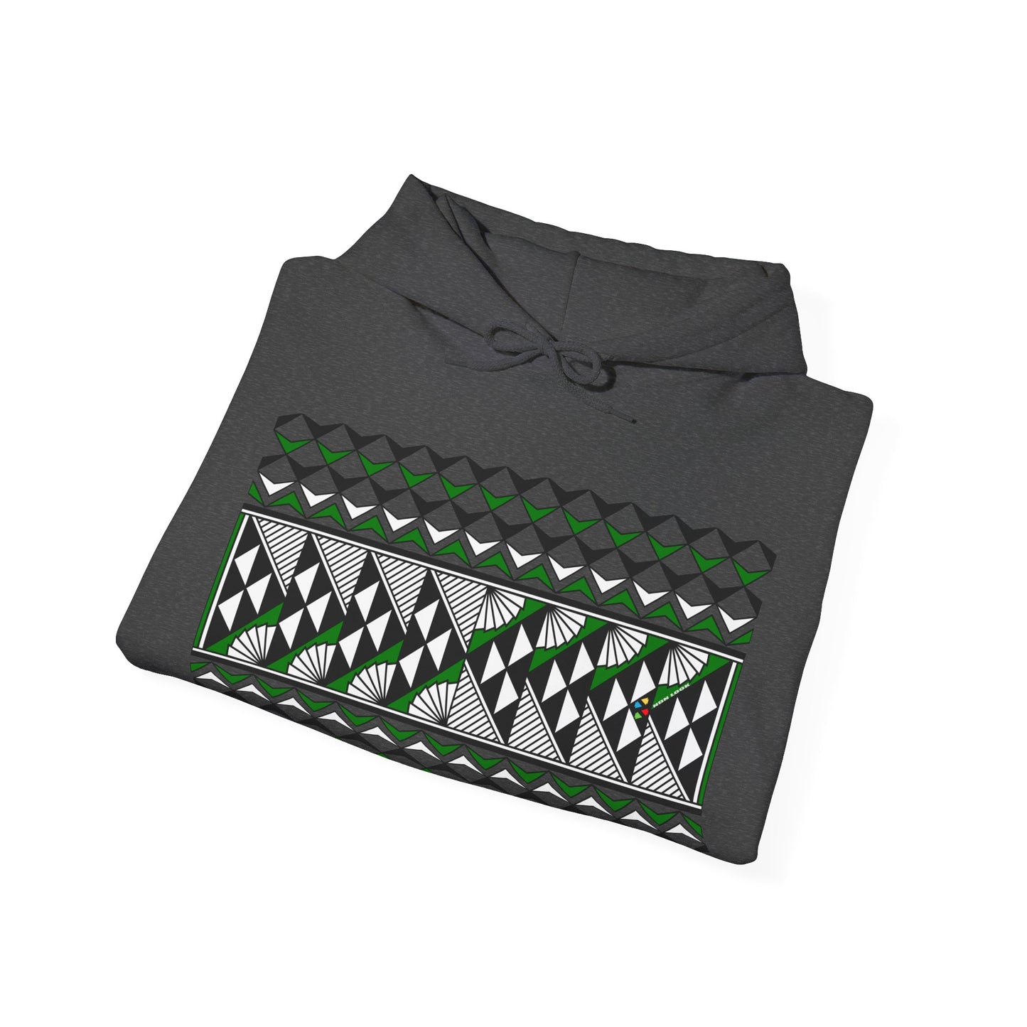 Sun and Rain in Green Unisex Hoodie