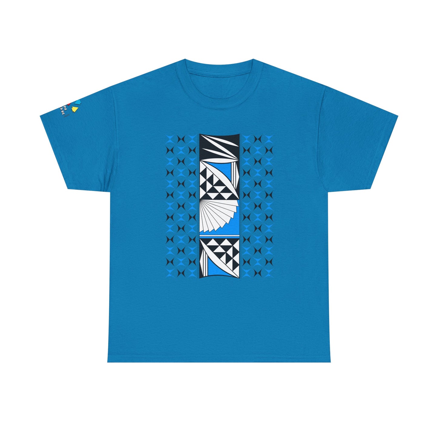 Southwest Sunrise in Sky Blue Gildan Unisex Tee