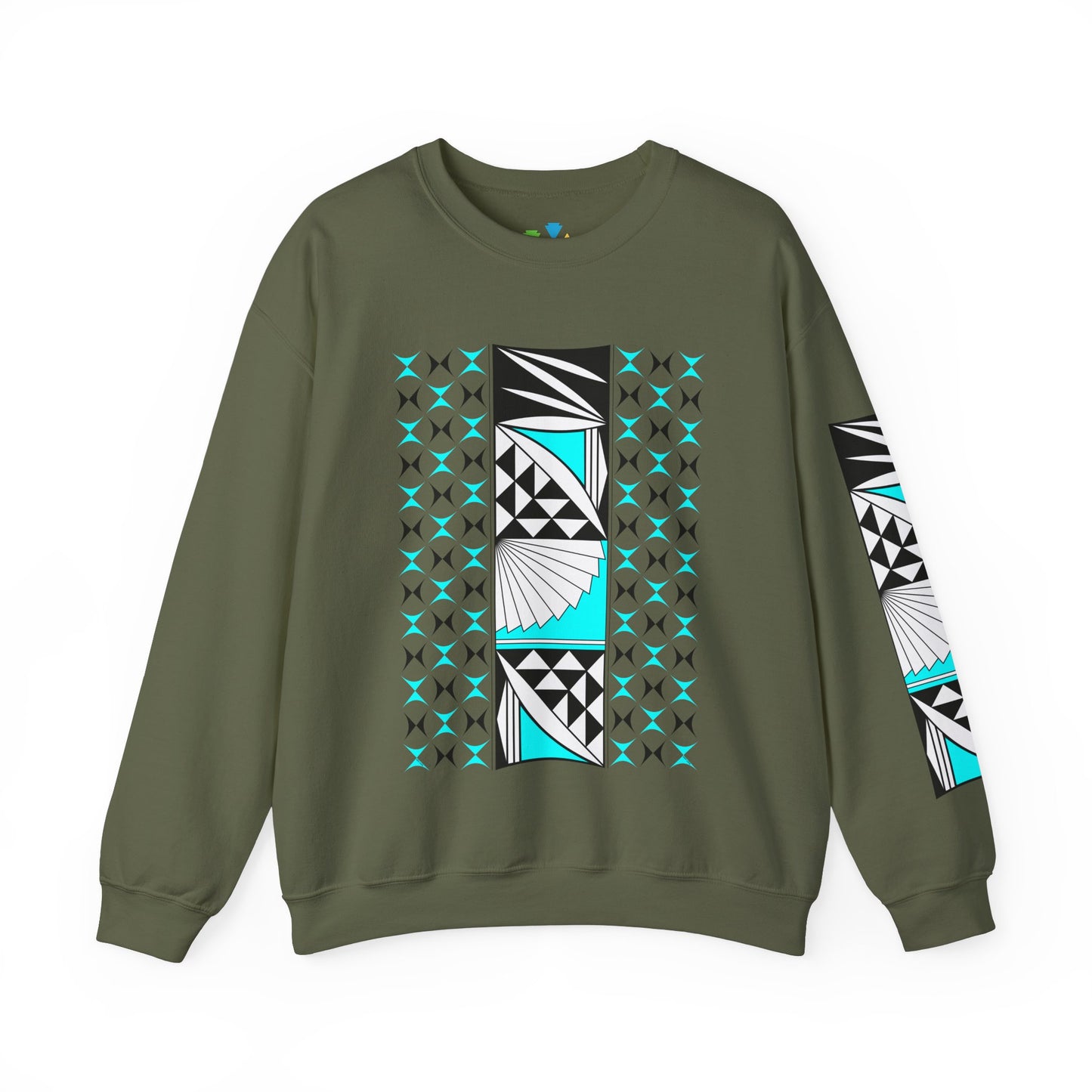 Southwest Sunrise in Turquoise Unisex Sweatshirt