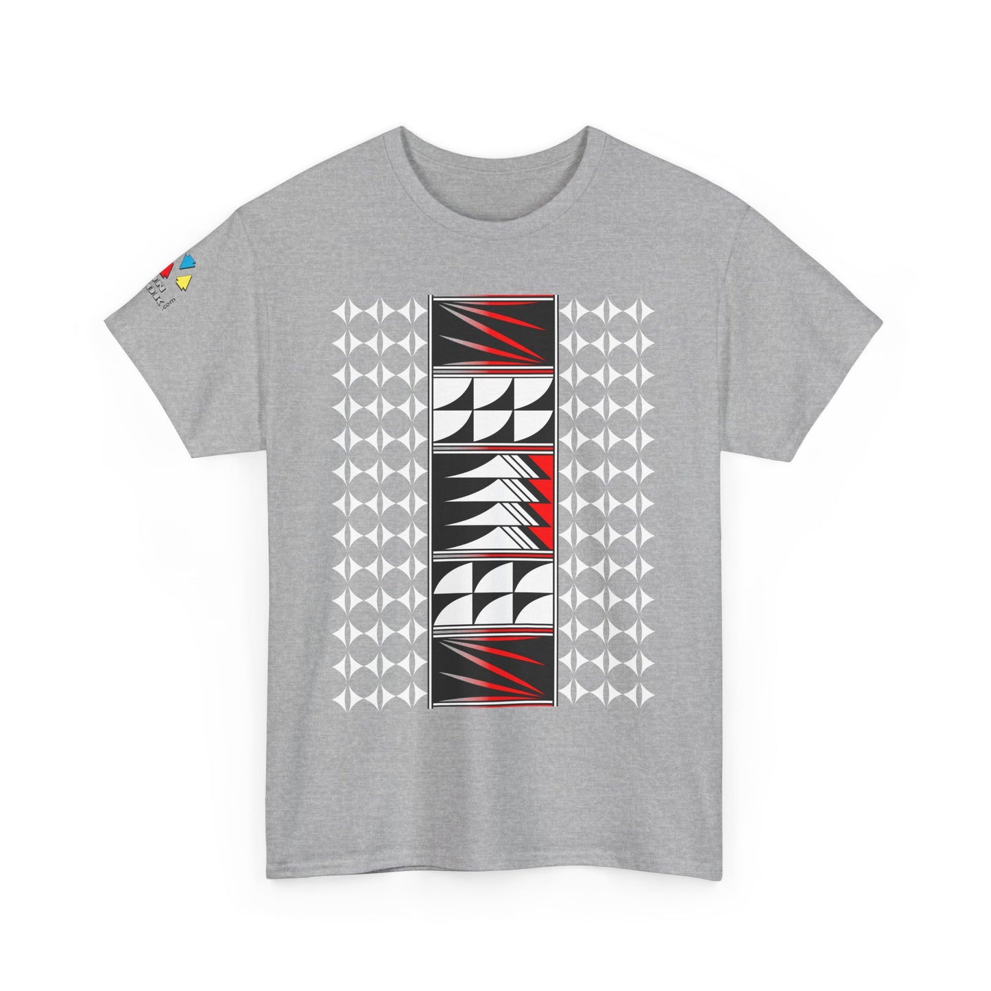 Feather Blessings in Red Gildan Unisex Tee