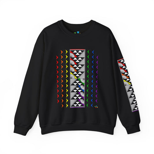 Rainbow Sun and Rain Unisex Sweatshirt