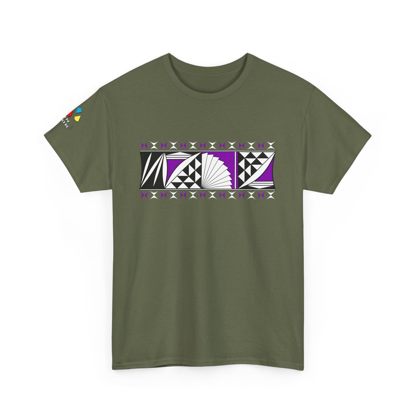 Southwest Sunrise 2 in Purple Gildan Unisex Tee