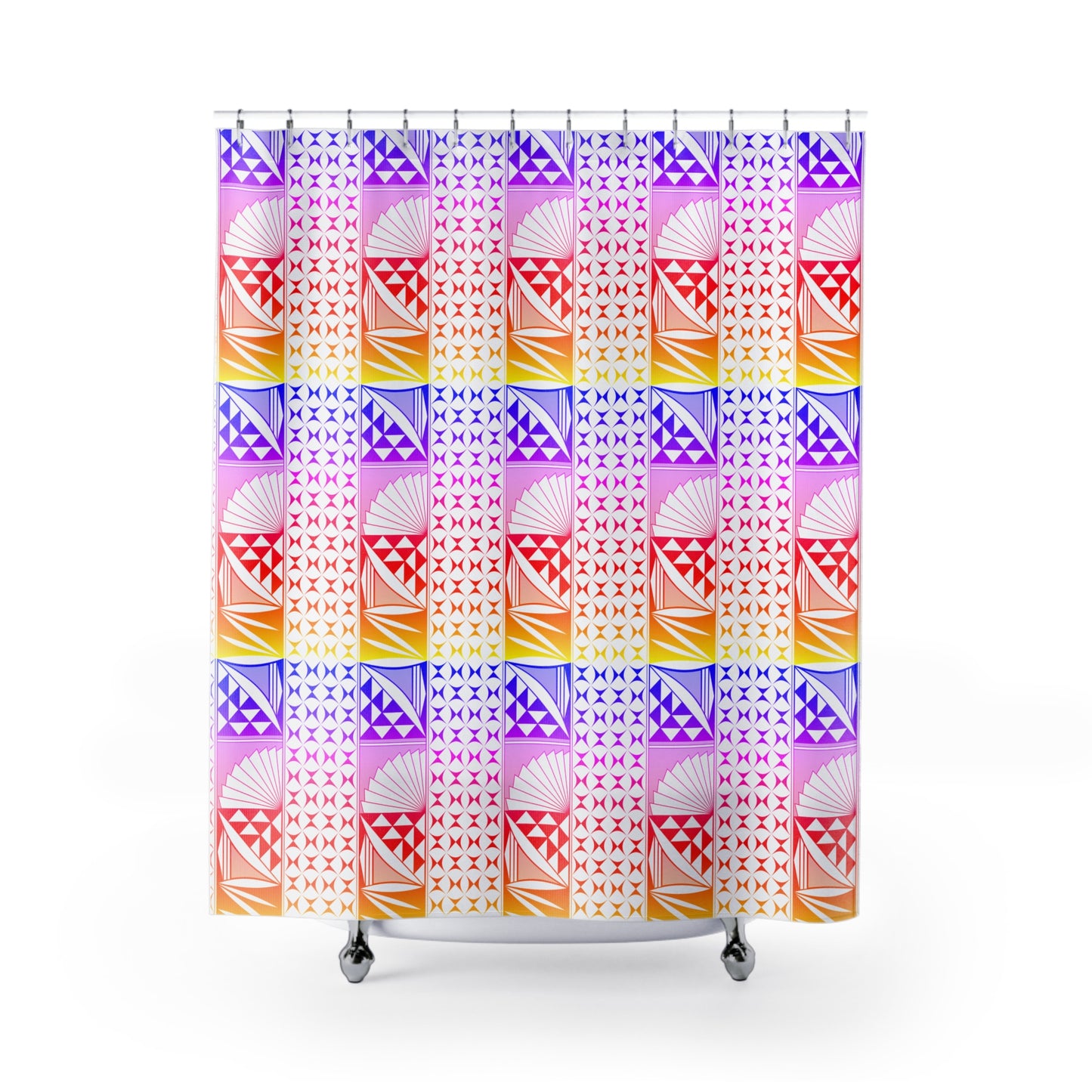 Southwest Rainbow Sunrise Shower Curtains