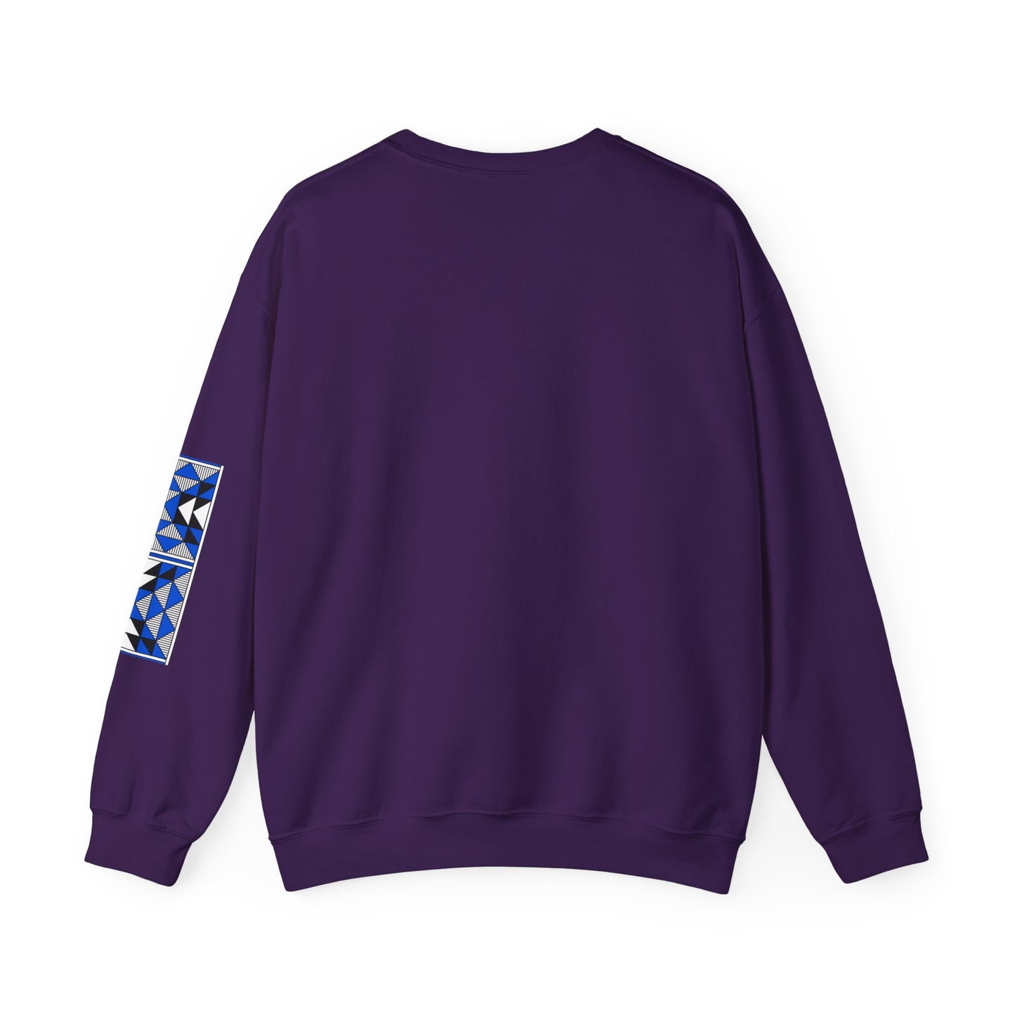 Sacred Mountains in Blue Unisex Sweatshirt
