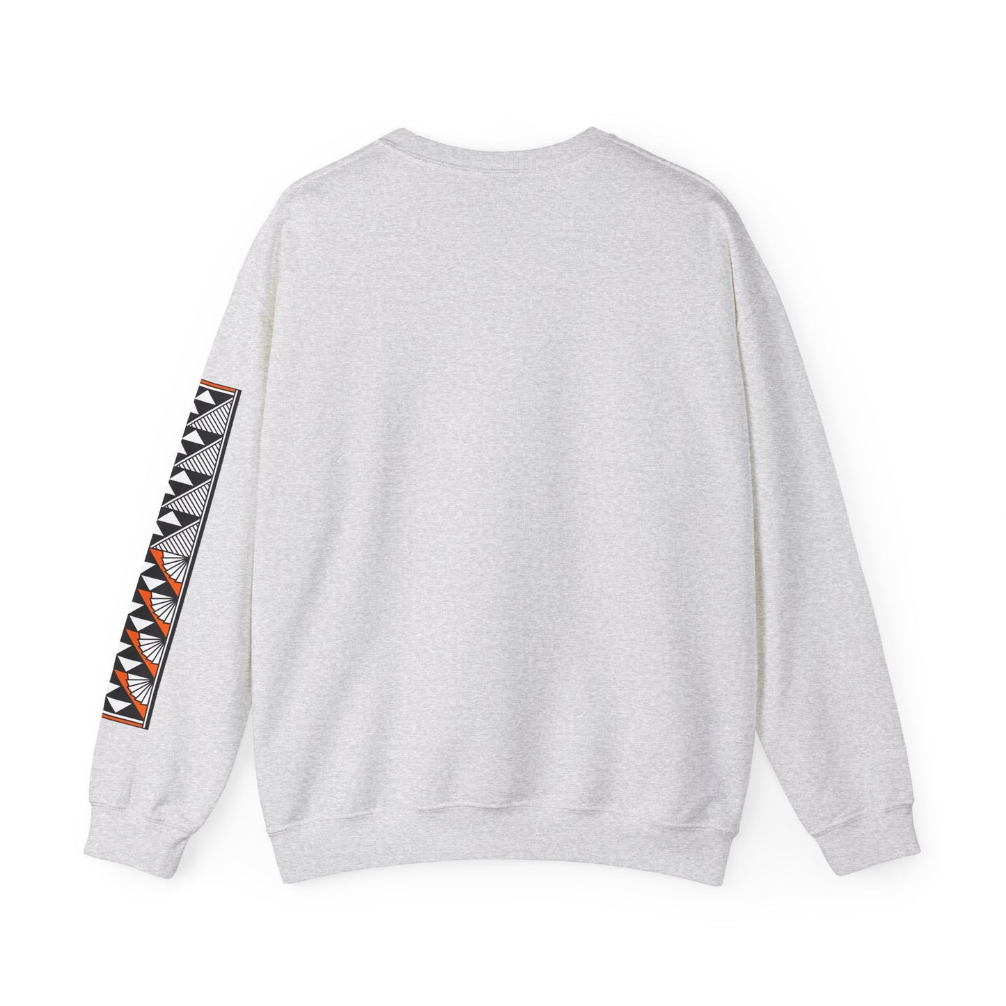 Sun and Rain in Orange Unisex Sweatshirt