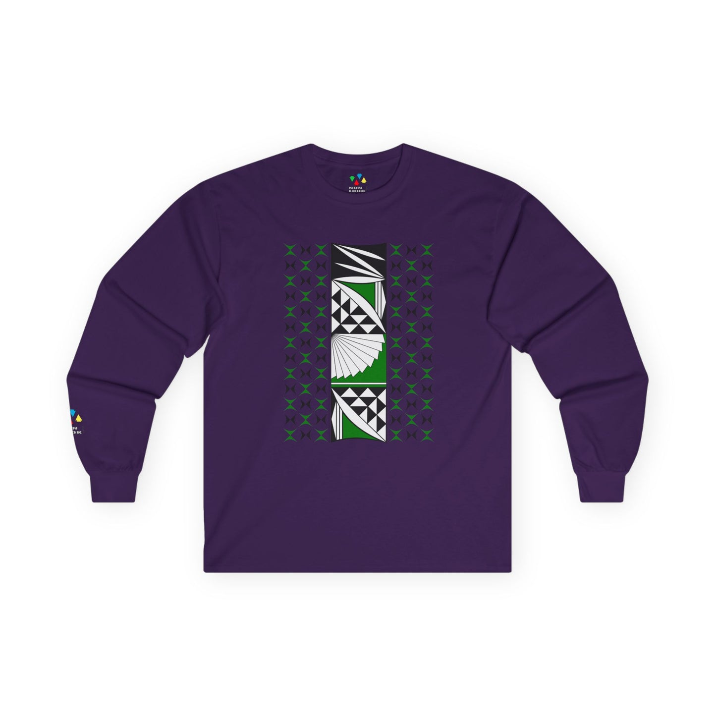 Southwest Sunrise in Green Unisex Long Sleeve Tee