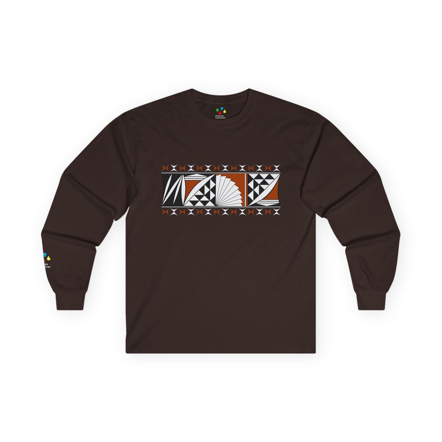 Southwest Sunrise in Rust Unisex Long Sleeve Tee