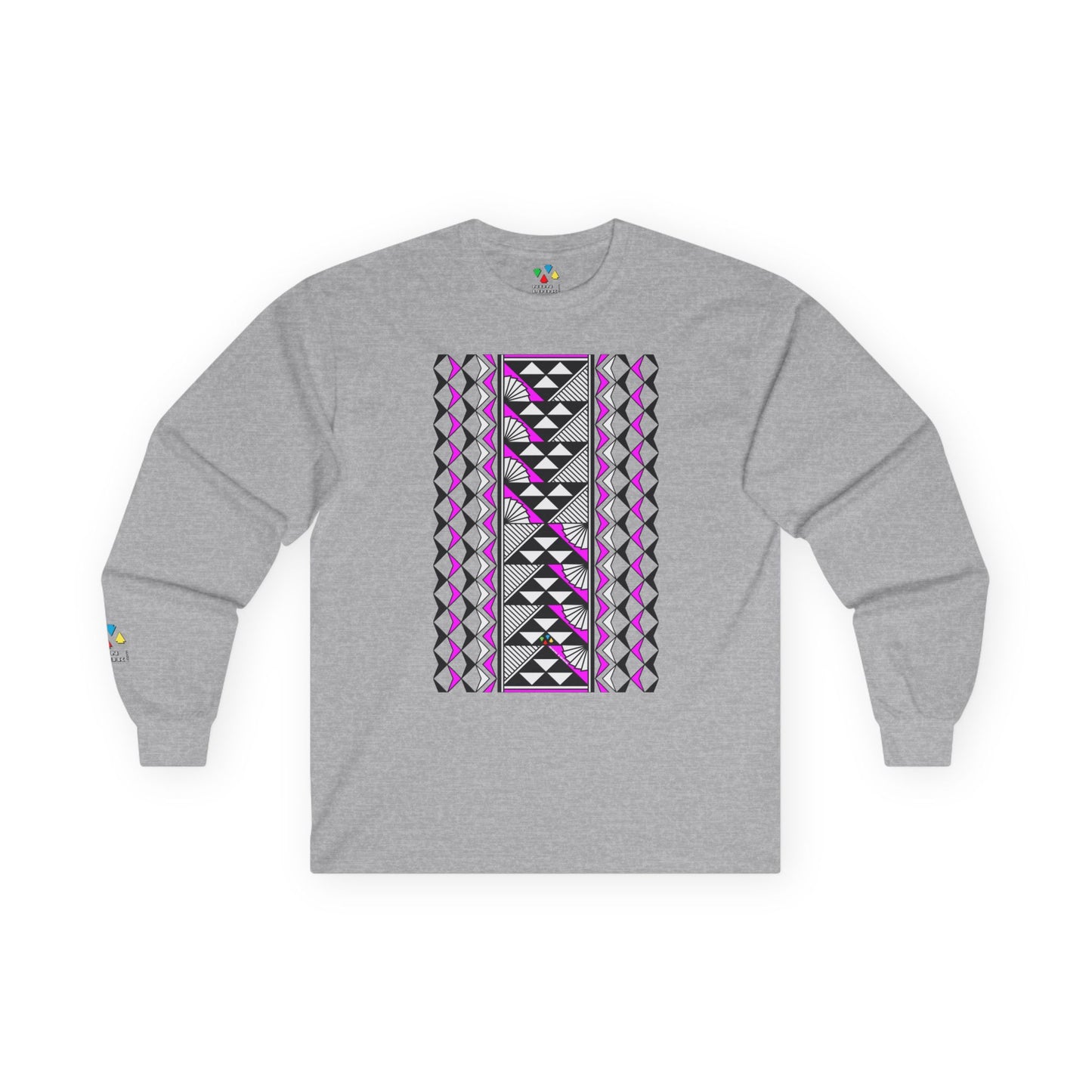 Sun and Rain in Pink Unisex Long Sleeve Tee