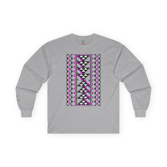 Sun and Rain in Pink Unisex Long Sleeve Tee