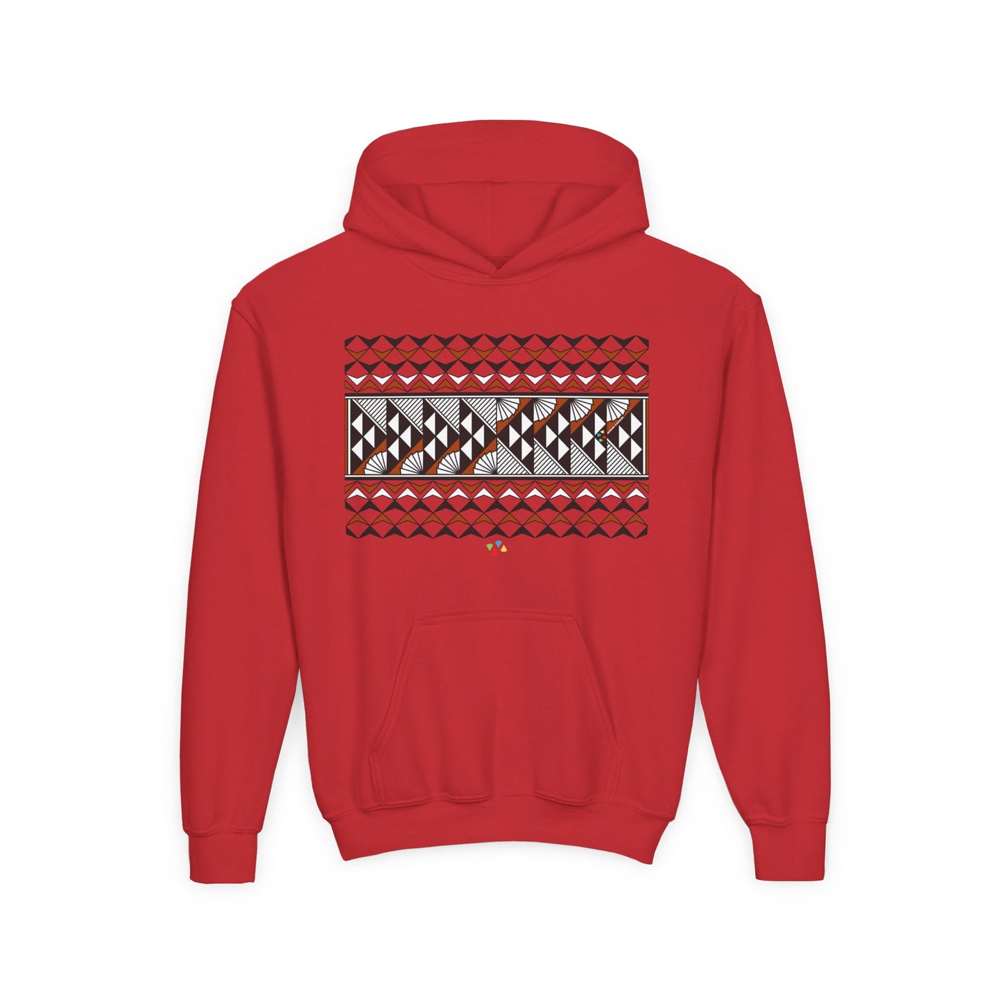 Rust Rain and Sun Youth Heavy Blend Hooded Sweatshirt