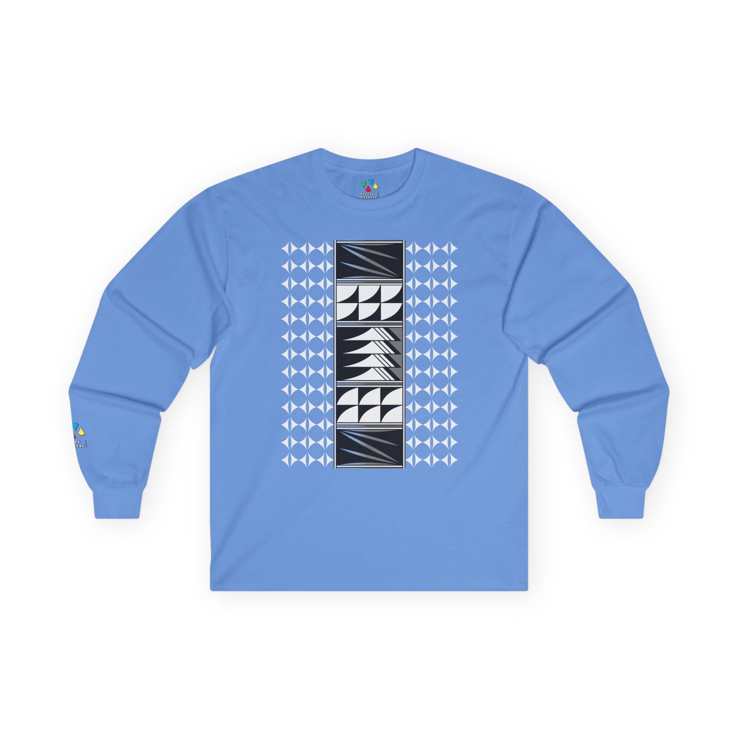 Feather Blessings in Gray Unisex Long Sleeve Tee