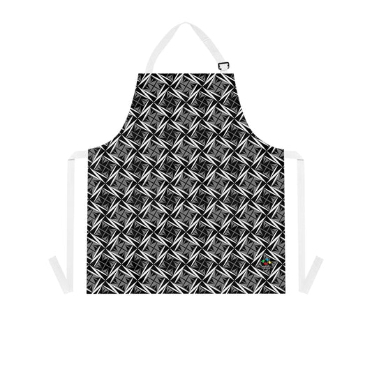 Sacred Winds in Gray Two Pocket Apron