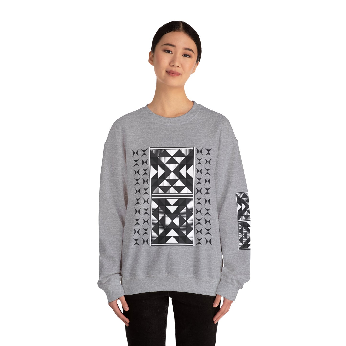 Sacred Mountains in Charcoal Unisex Sweatshirt