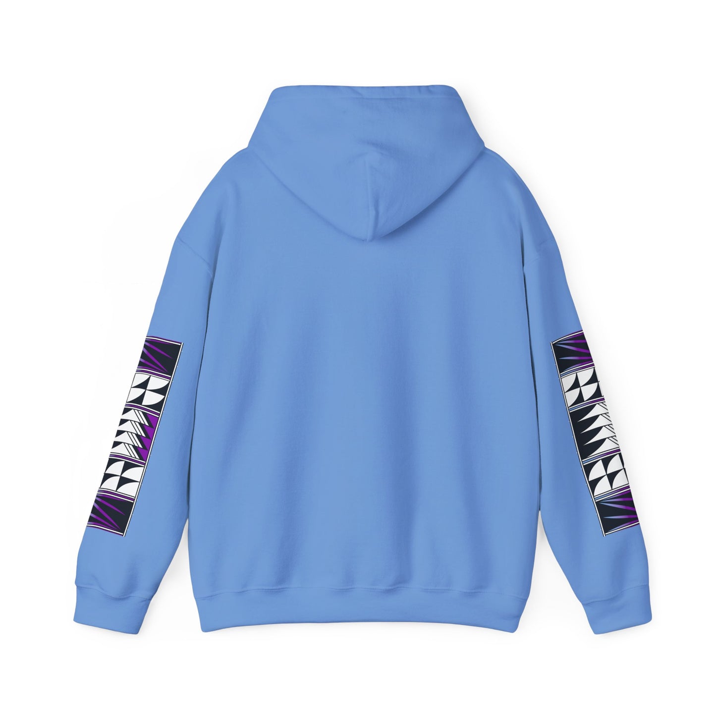 Blessed Feathers in Purple Unisex Hoodie