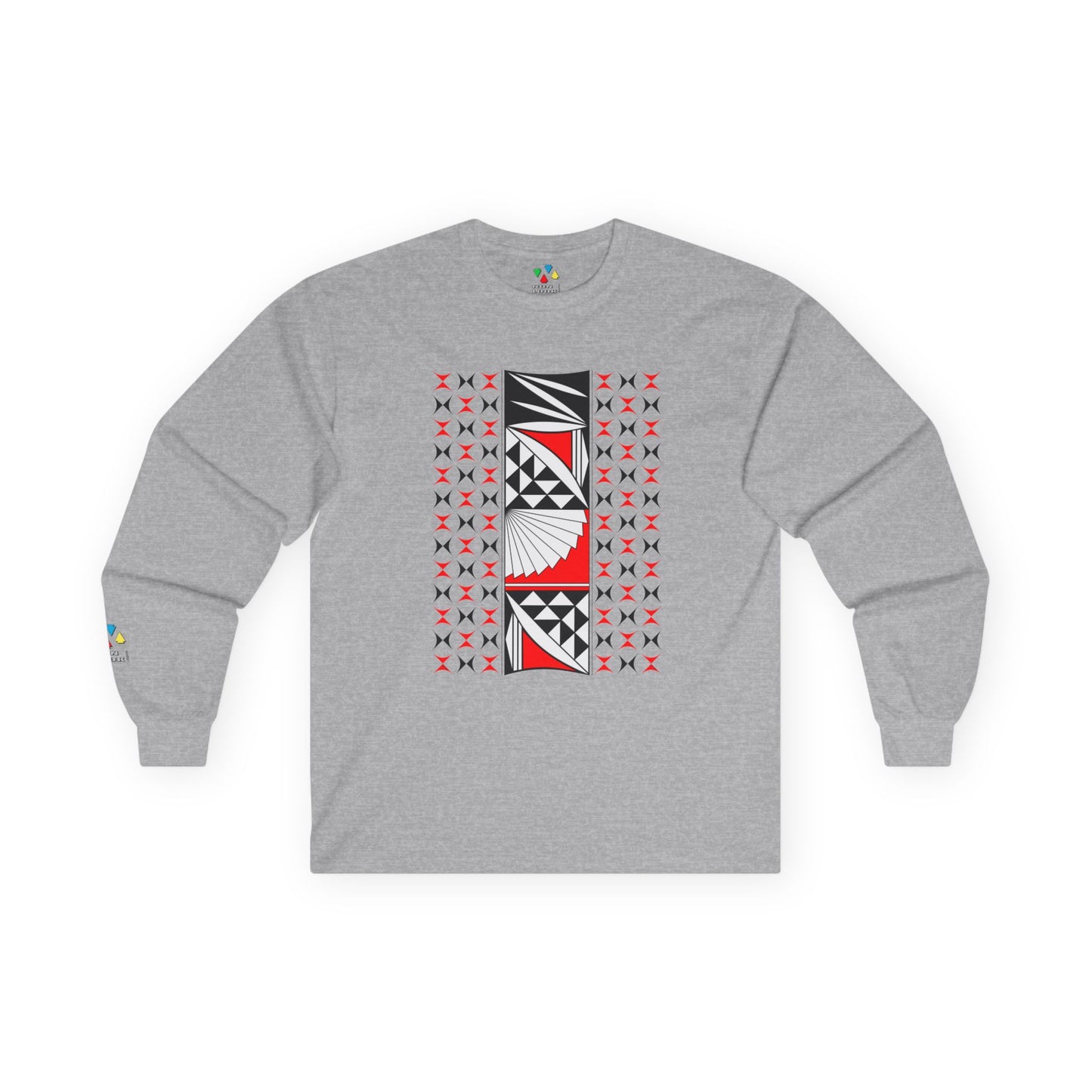 Southwest Sunrise in Red Unisex Long Sleeve Tee