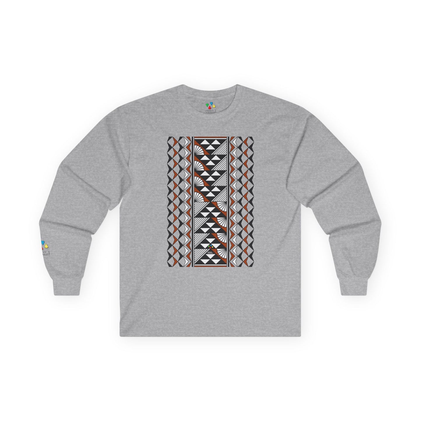 Sun and Rain in Rust Unisex Long Sleeve Tee