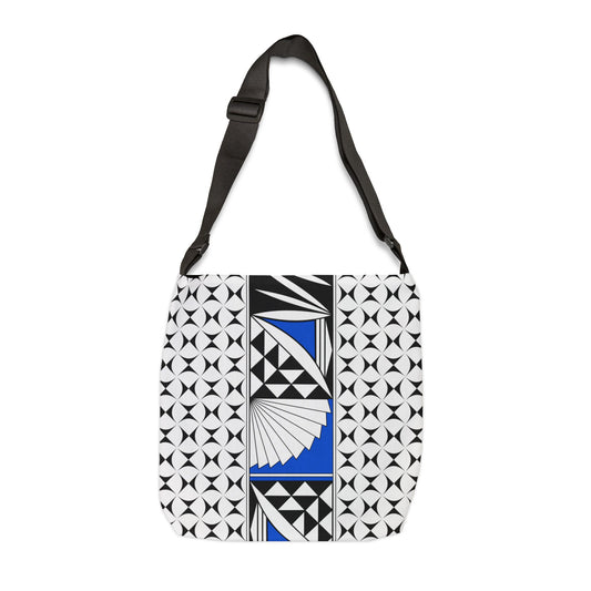 Blue Southwest Sunrise Adjustable Tote Bag