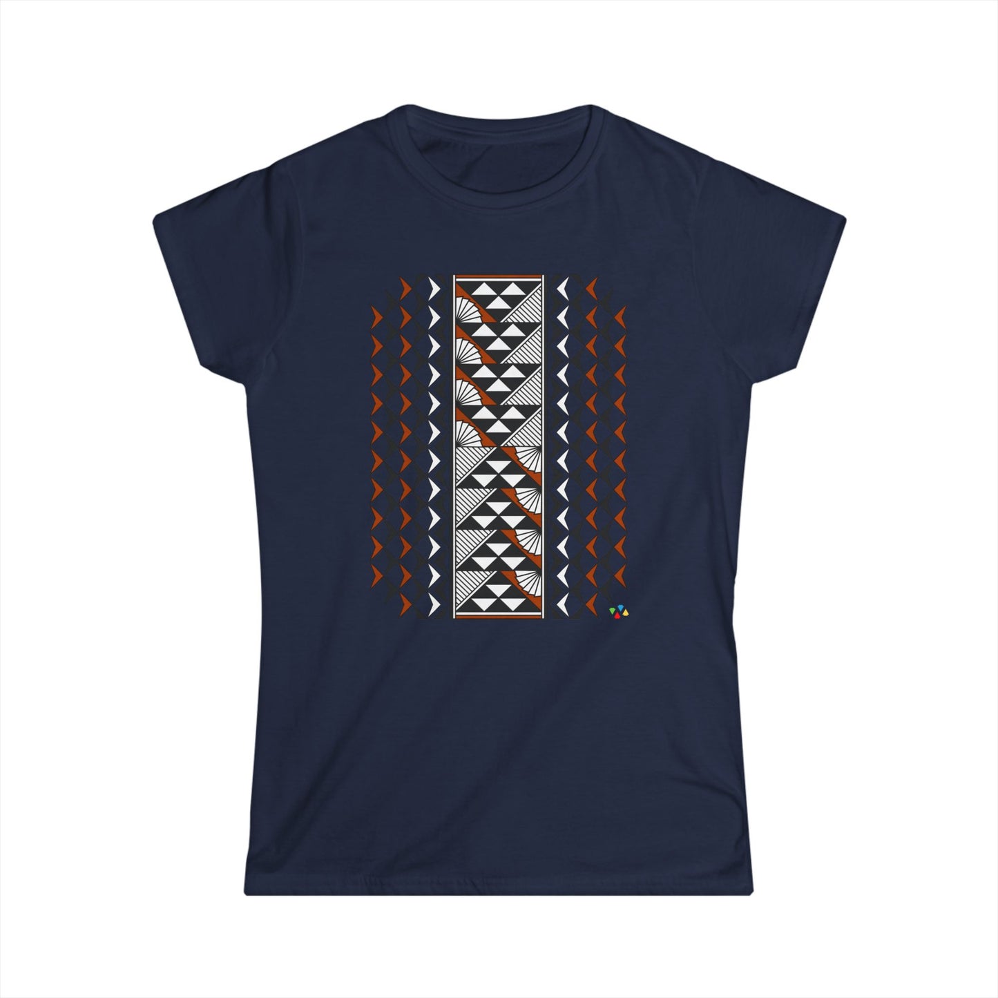 Rust Southwest Sun and Rain Women's Softstyle Tee
