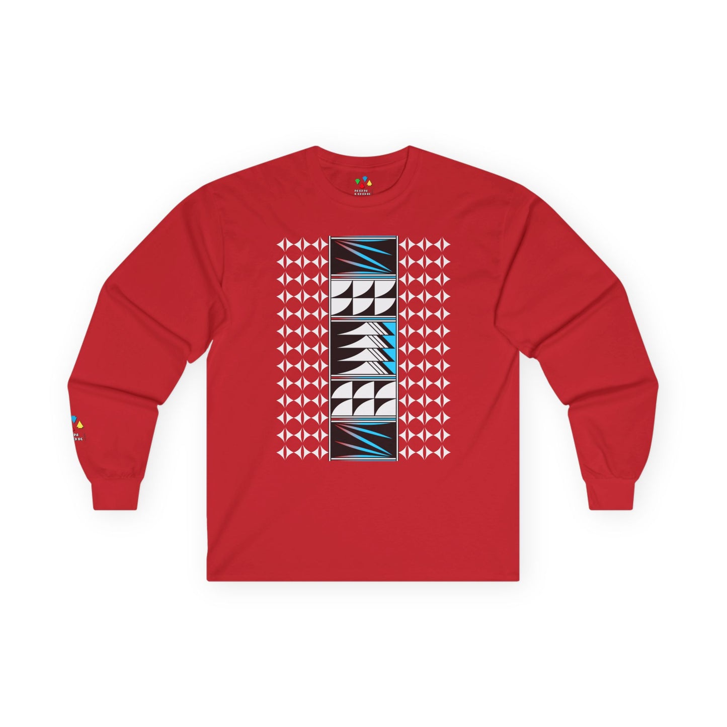 Feather Blessings in Turquoise Unisex Long Sleeve Tee