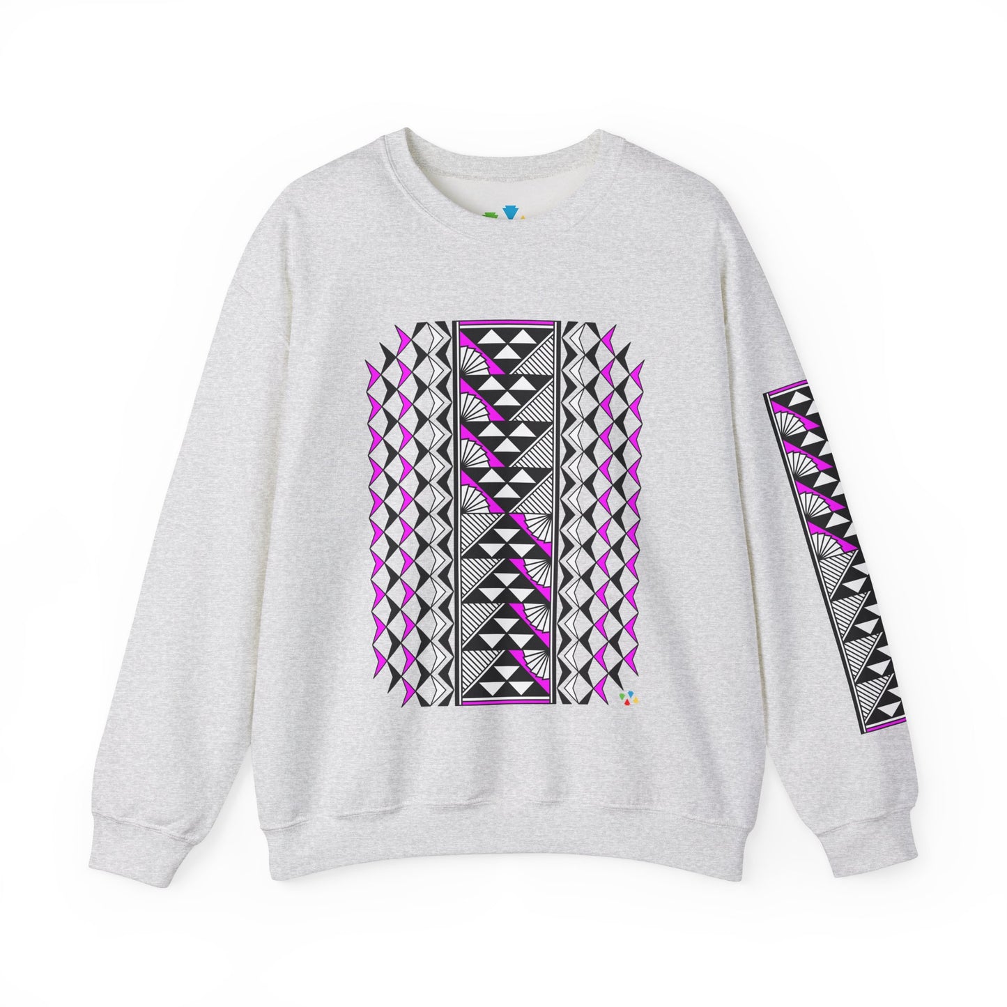 Sun and Rain in Pink Unisex Sweatshirt