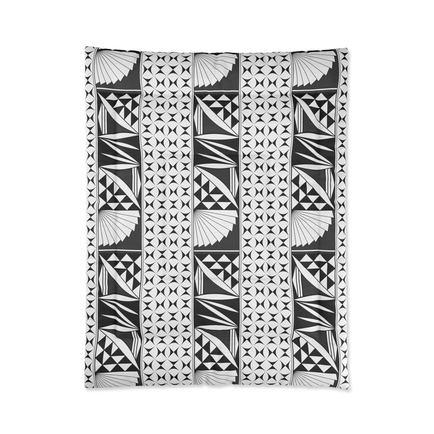 Southwest Sunrise in Charcoal Comforter