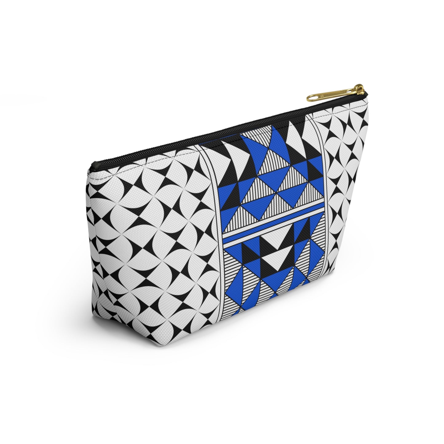 Sacred Mountains in Blue Pouch w T-bottom