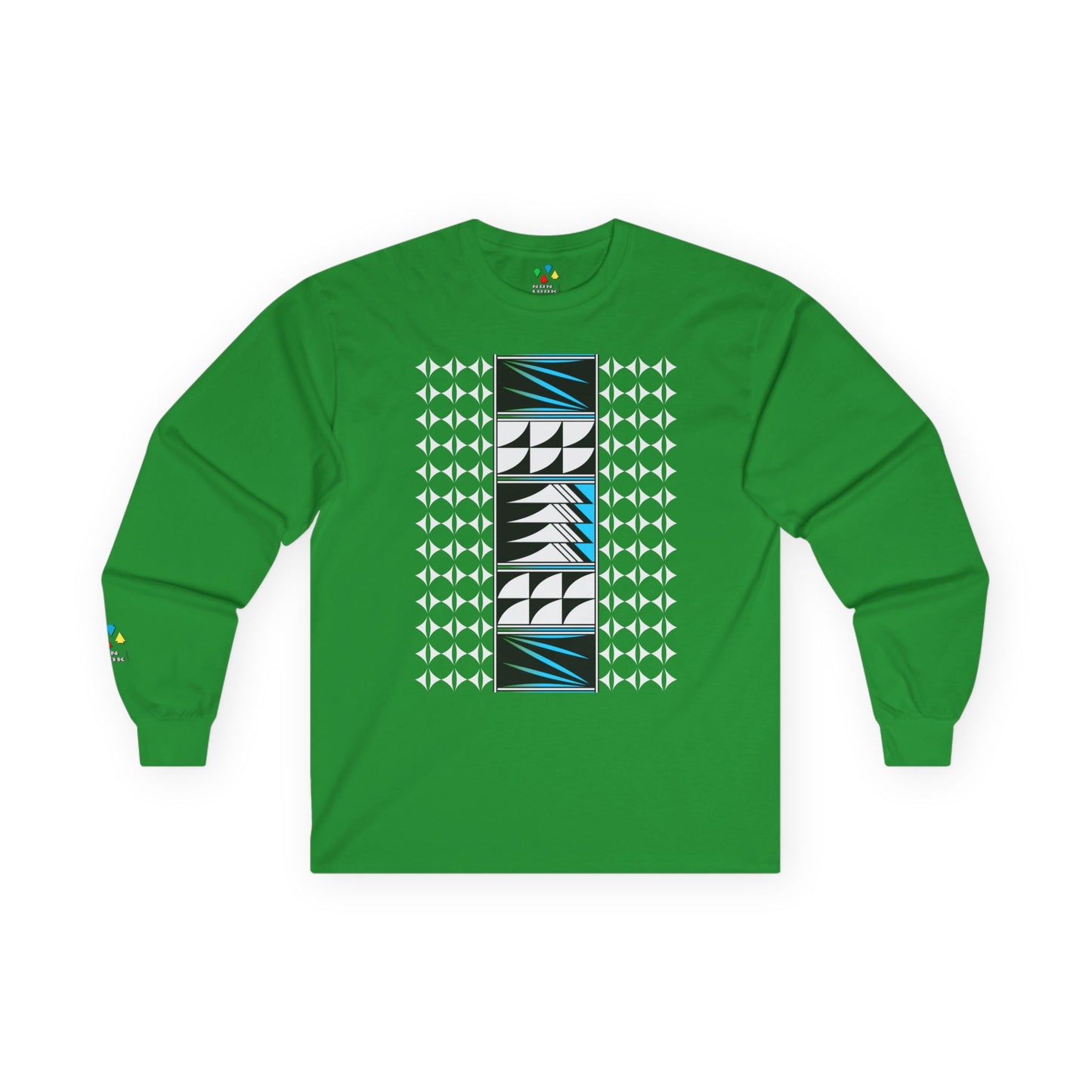 Feather Blessings in Turquoise Unisex Long Sleeve Tee