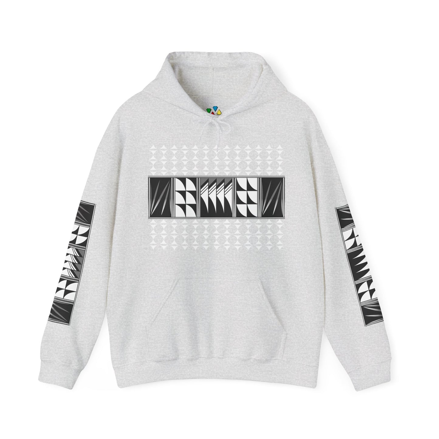 Blessed Feathers in Gray Unisex Hoodie
