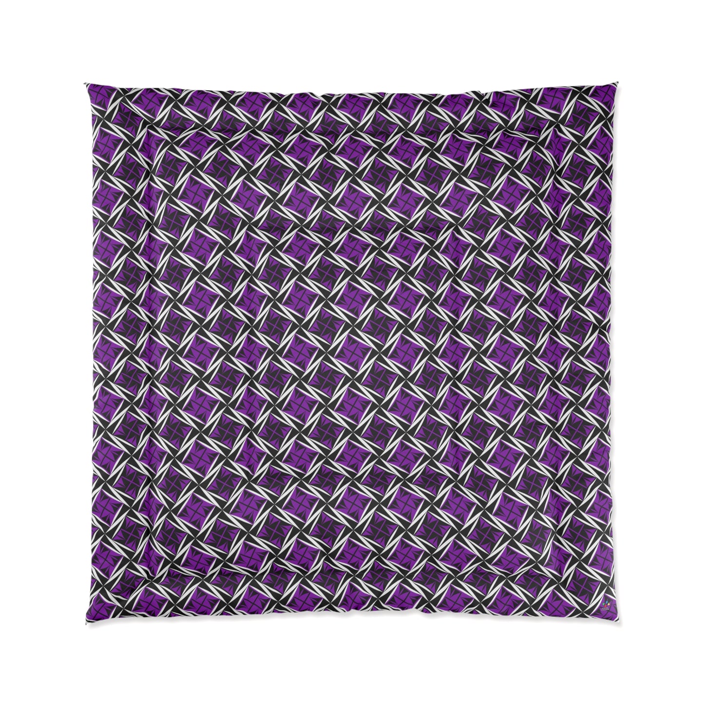 Sacred Winds in Purple Comforter