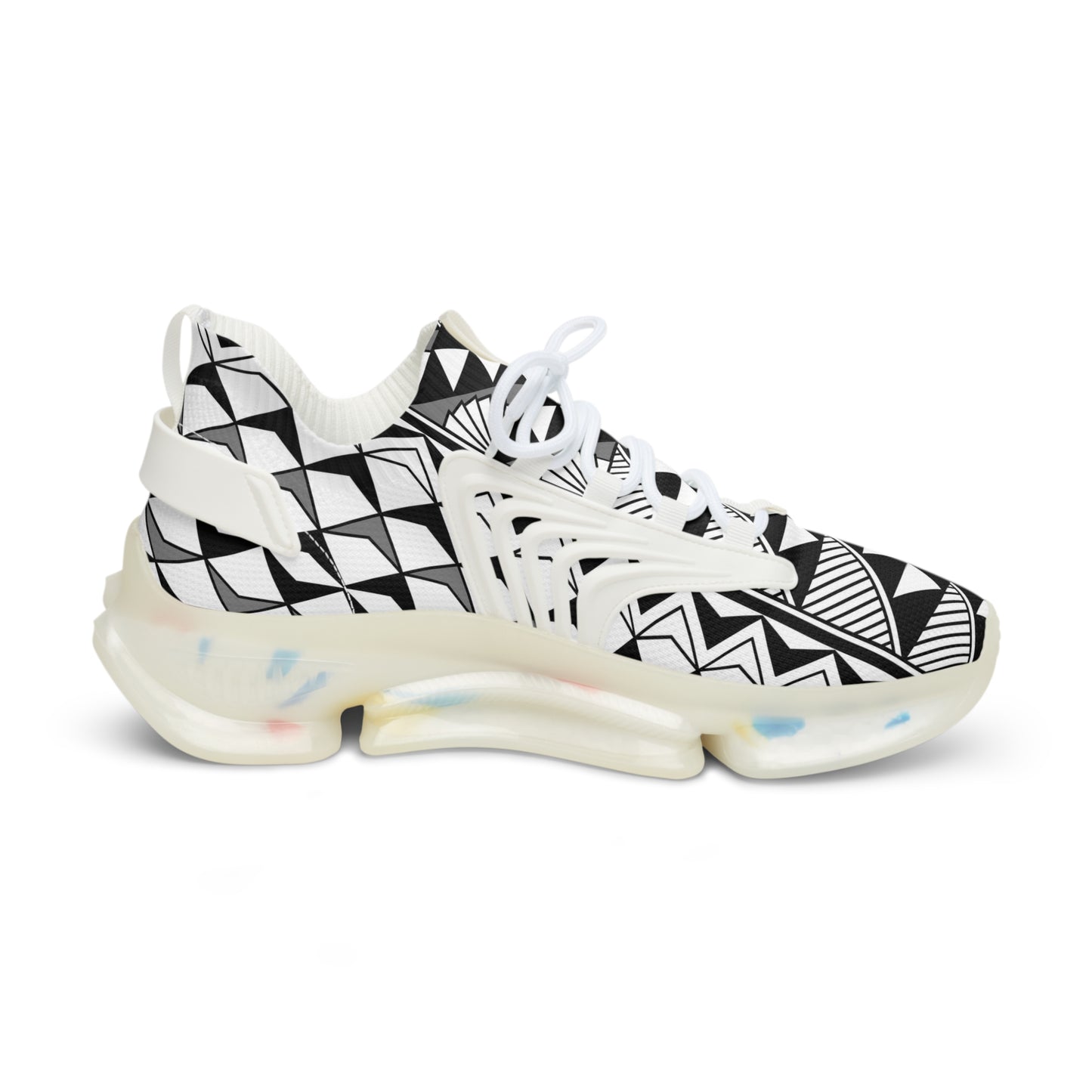 Sun and Rain in Gray Men's Mesh Sneakers