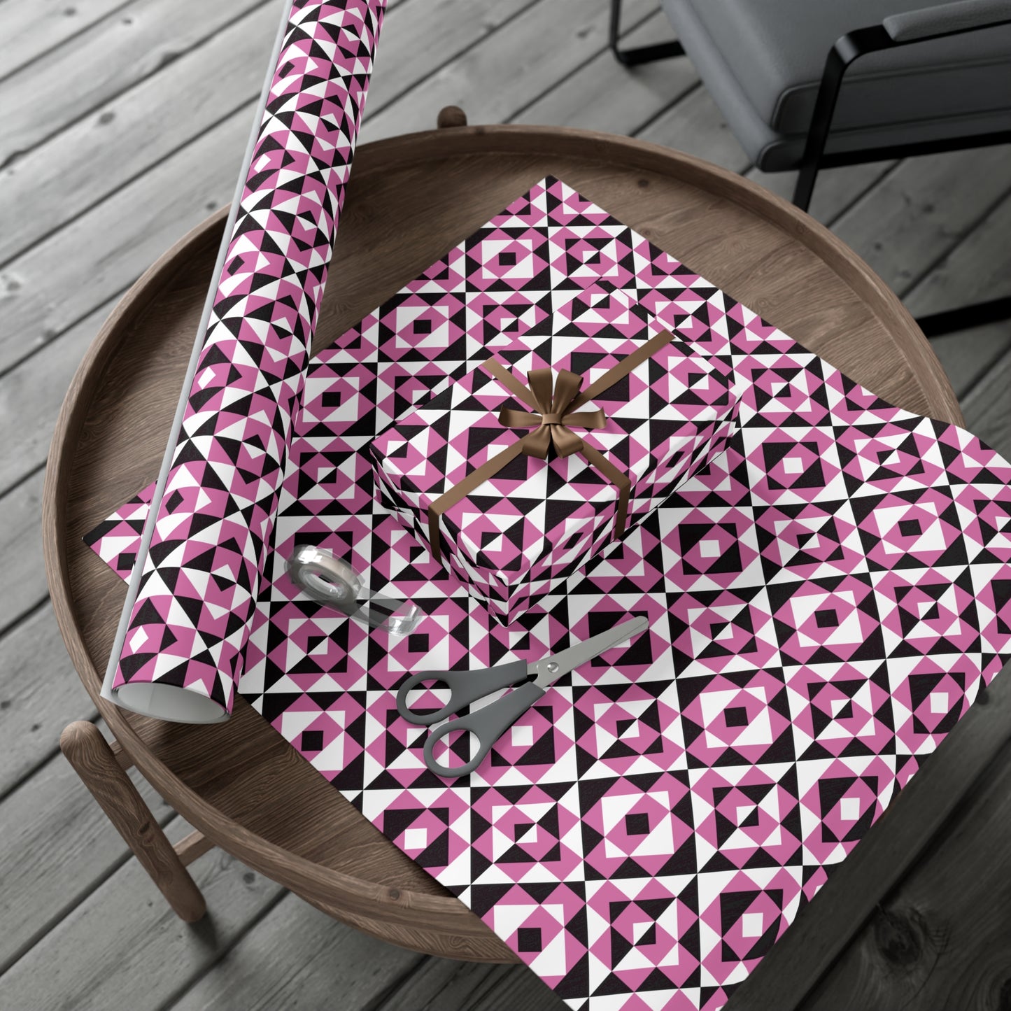 Light Pink Sacred Mountains Gift Wrap Papers