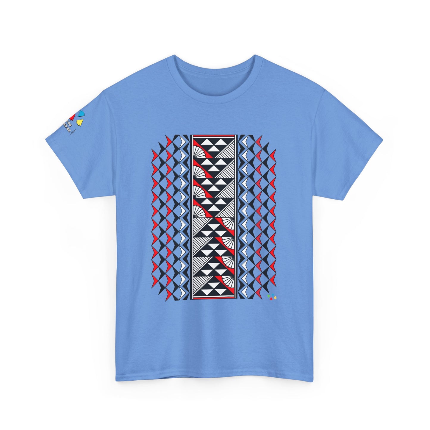 Sun and Rain in Red Gildan Unisex Tee
