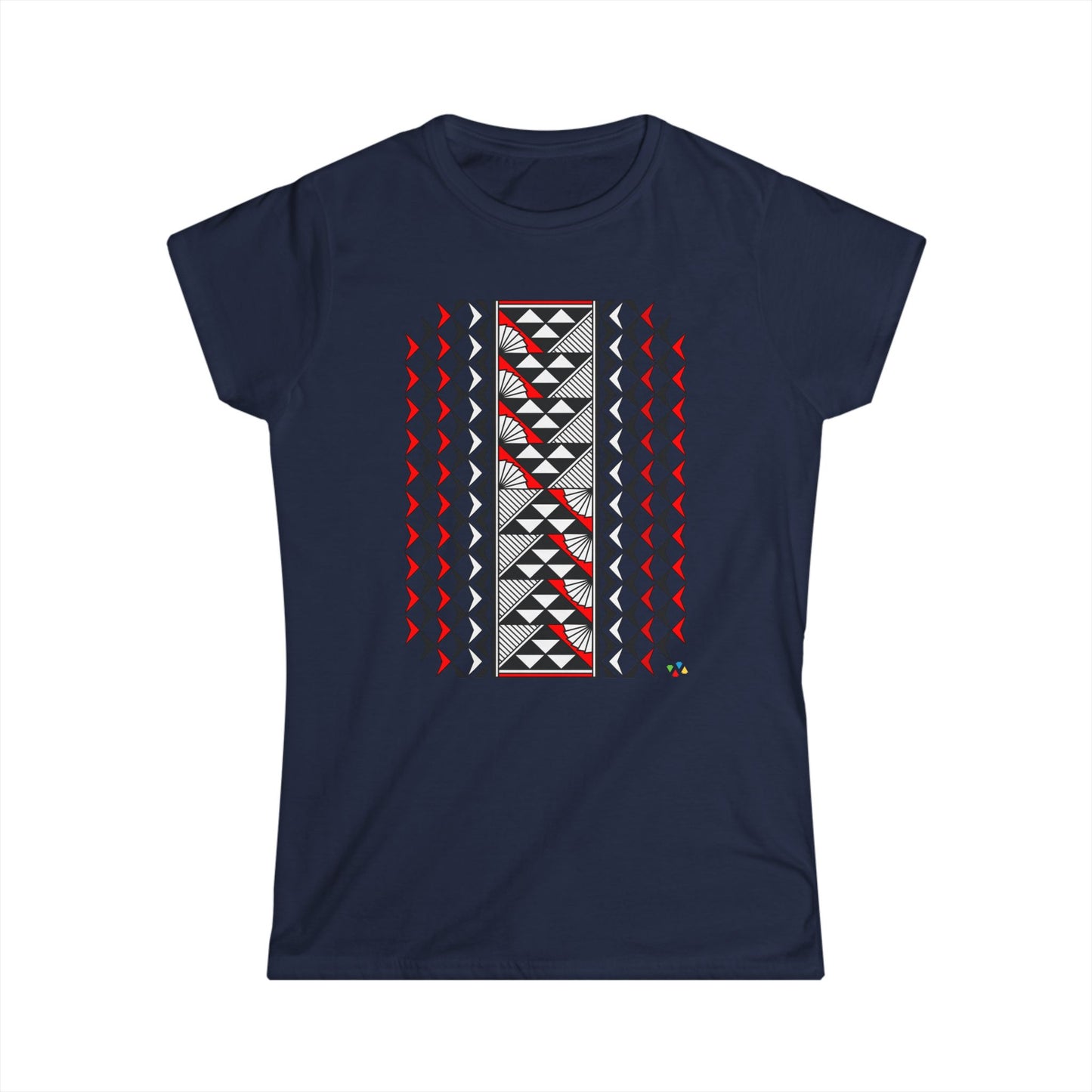 Red Southwest Sun and Rain Women's Softstyle Tee