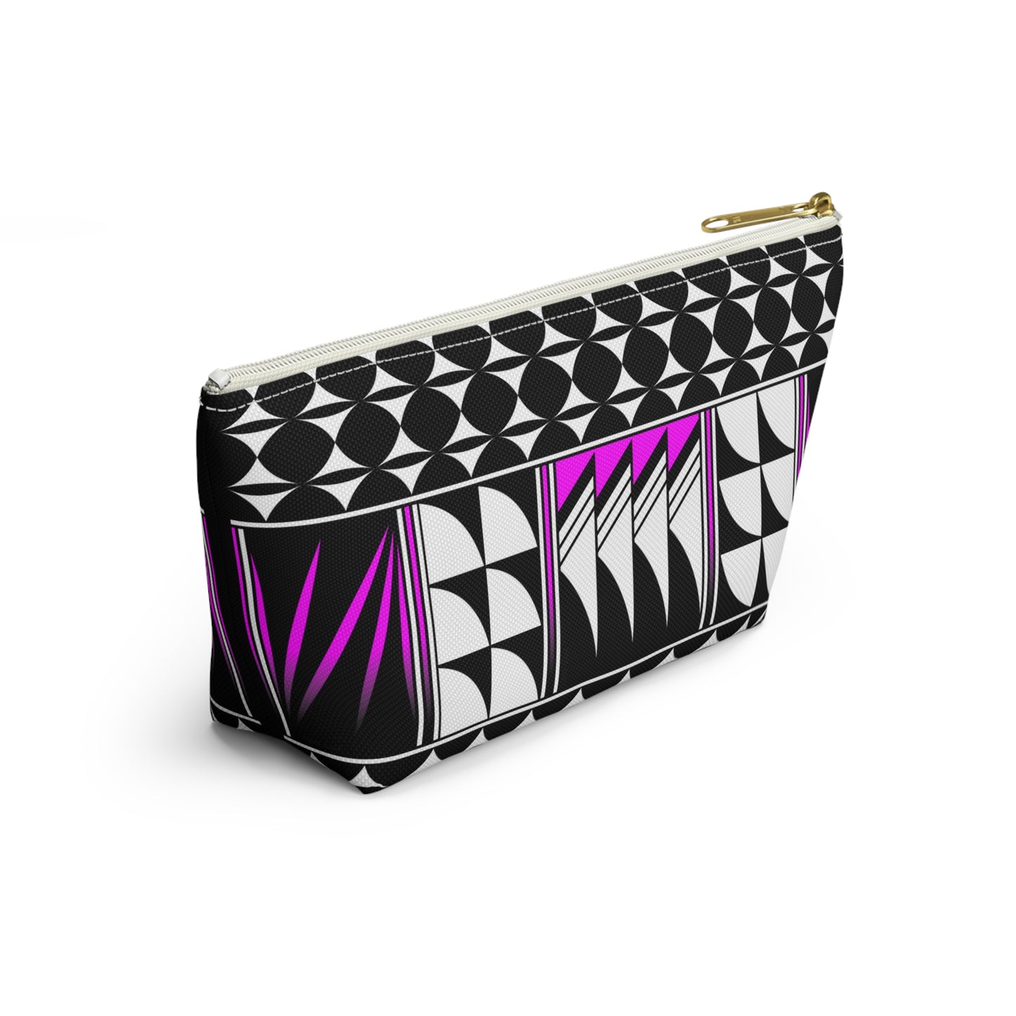 Blessed Feathers in Pink Pouch w T-bottom