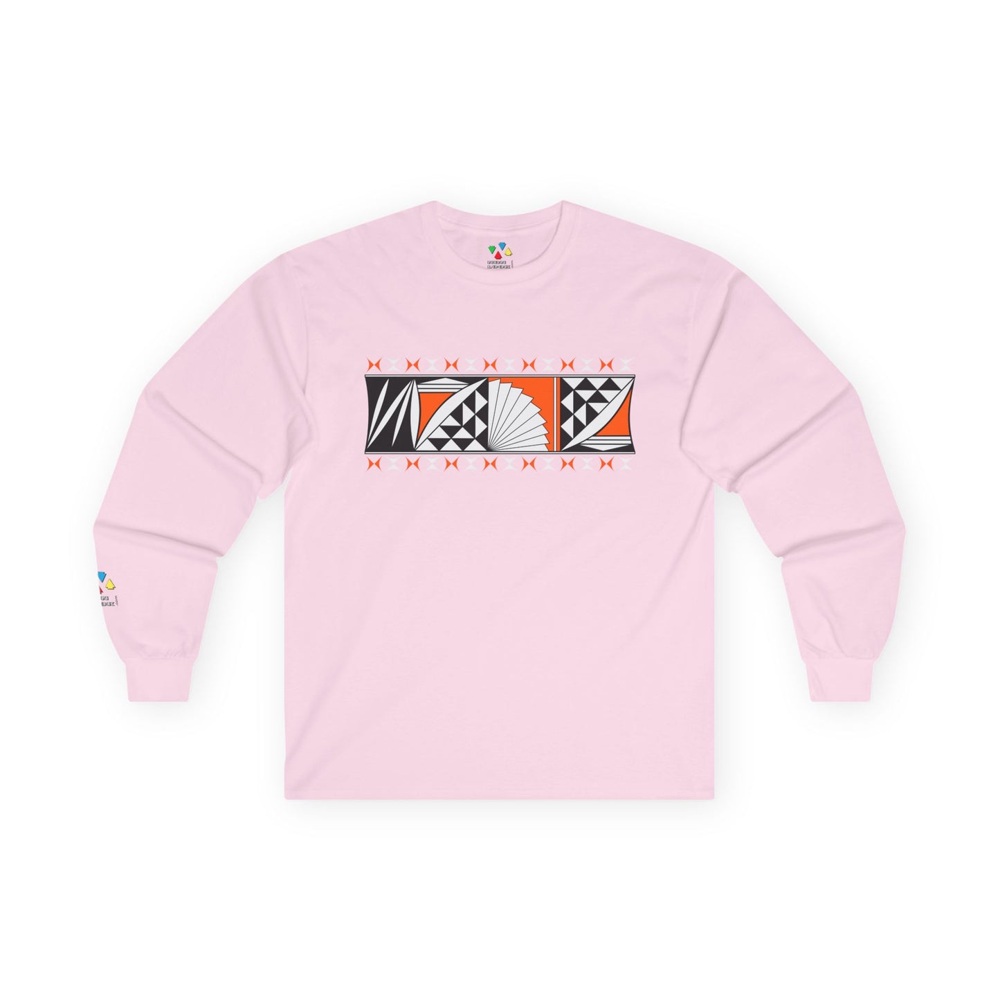 Southwest Sunrise in Orange Unisex Long Sleeve Tee