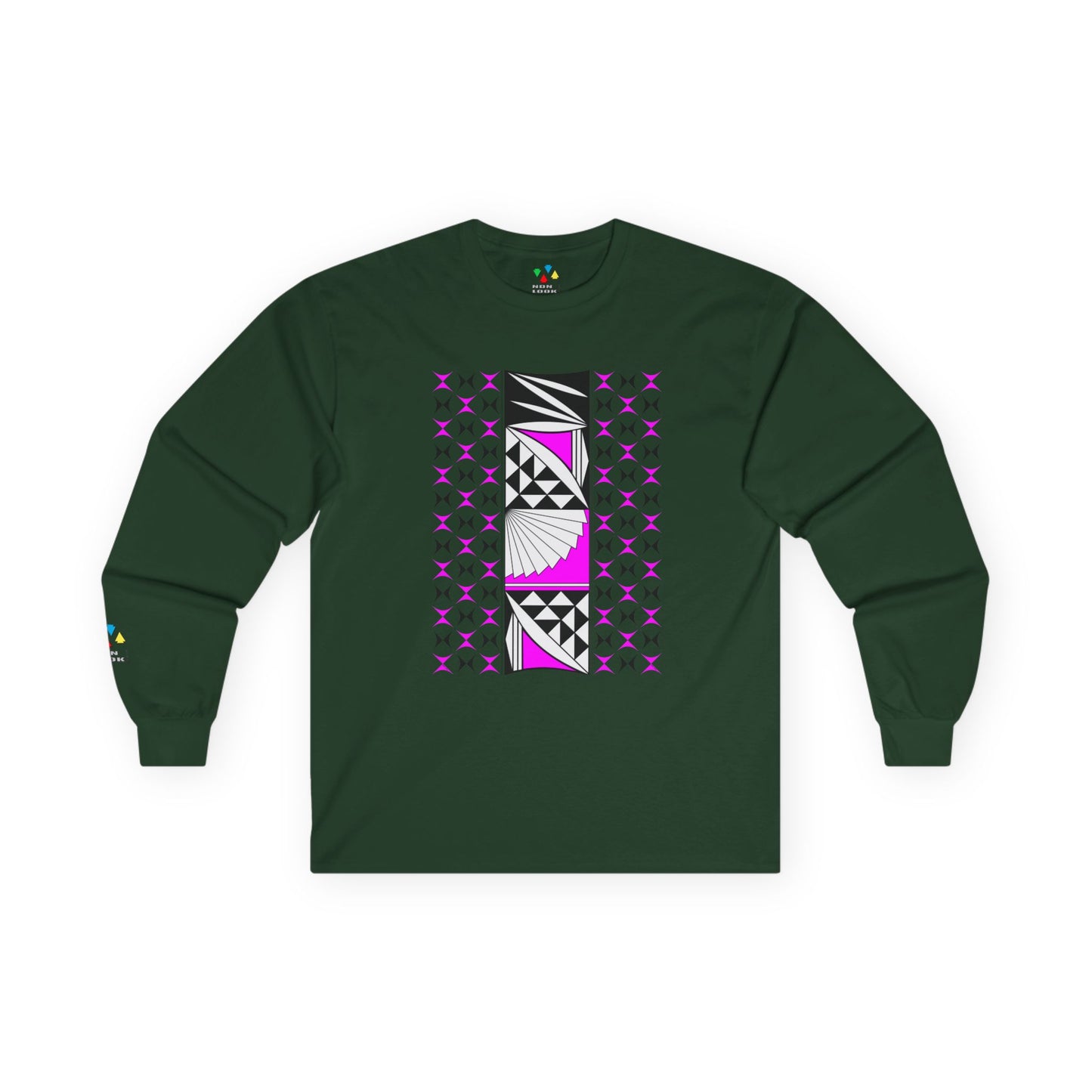 Southwest Sunrise in Pink Unisex Long Sleeve Tee