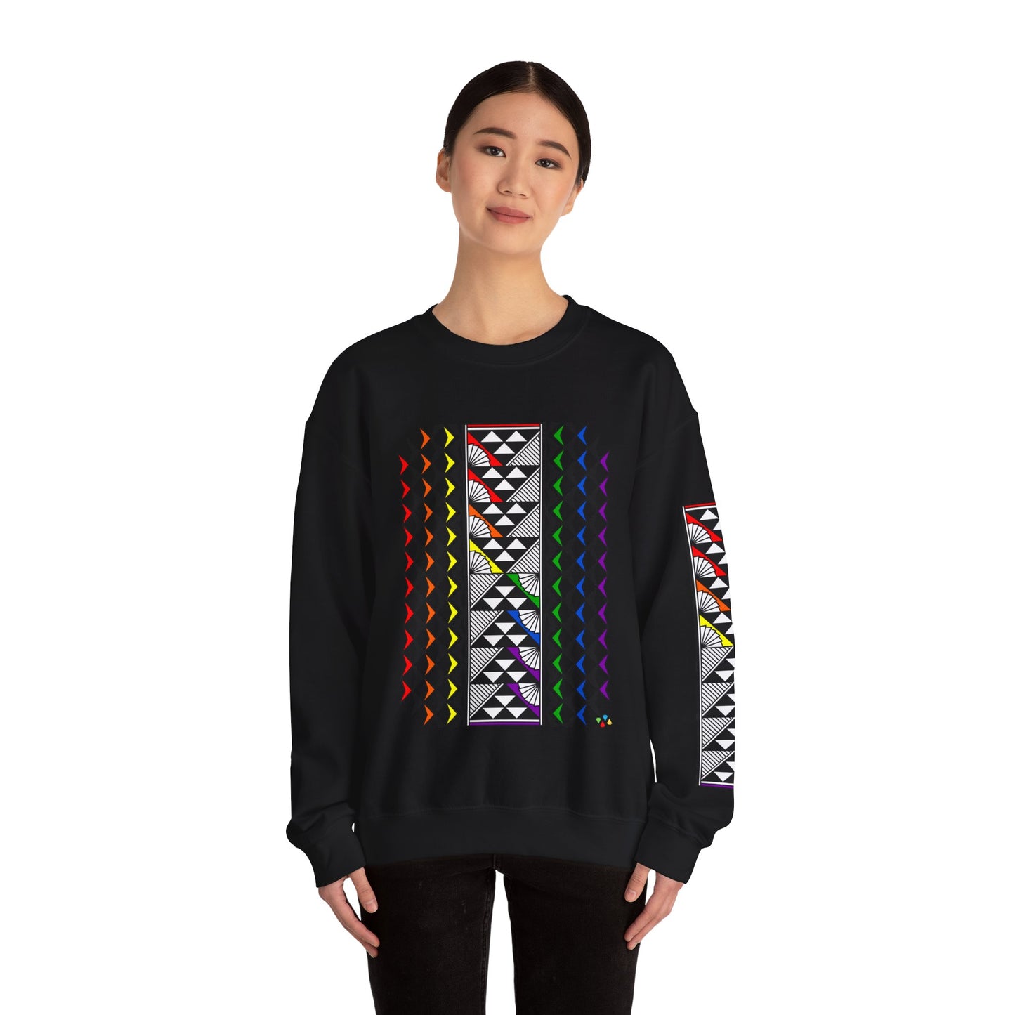 Rainbow Sun and Rain Unisex Sweatshirt