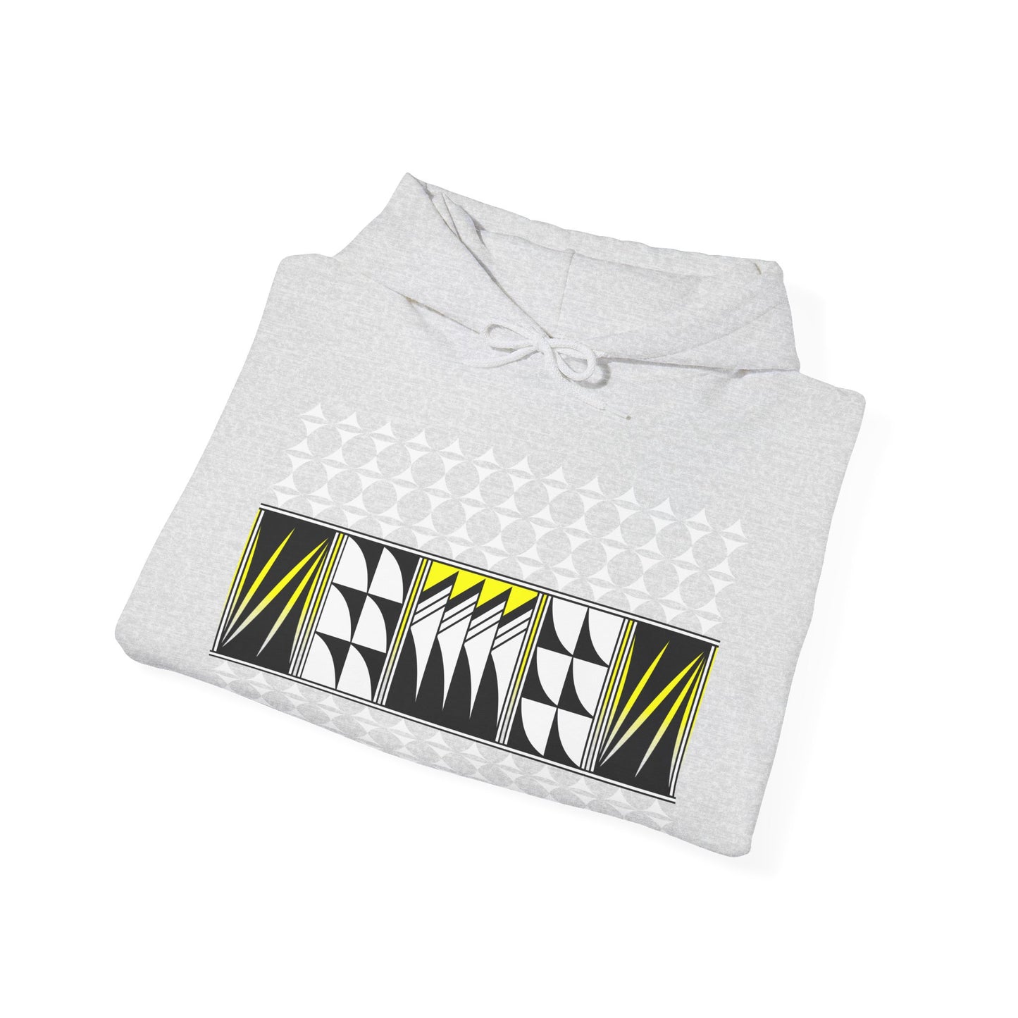 Blessed Feathers in Yellow Unisex Hoodie