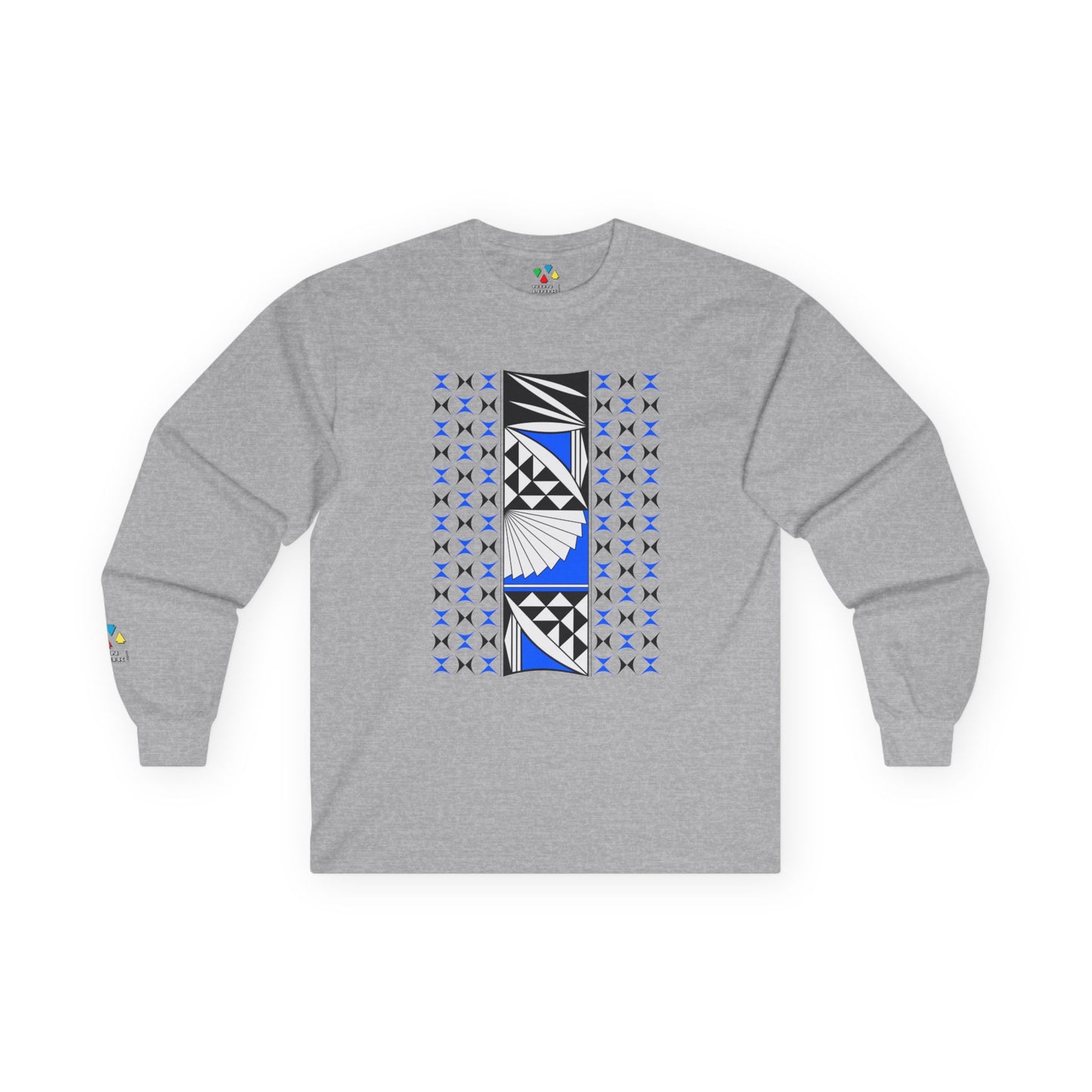 Southwest Sunrise in Blue Unisex Long Sleeve Tee